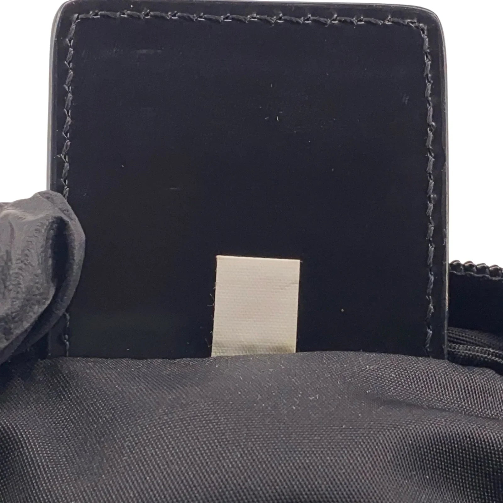 Prada Black Nylon Crossbody Messenger Black Bag
