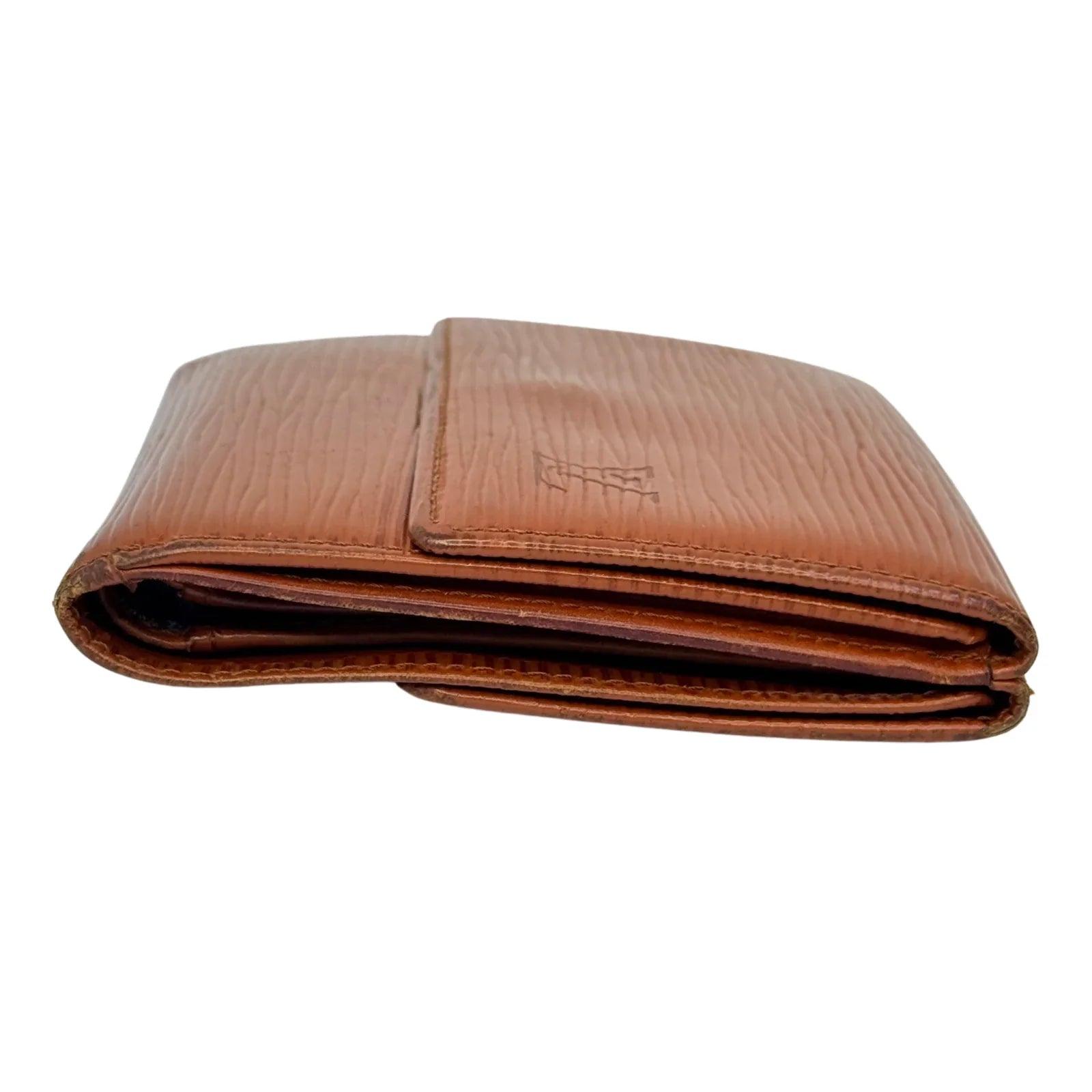 Louis Vuitton Epi Leather Compact Wallet Brown - Lost Designer