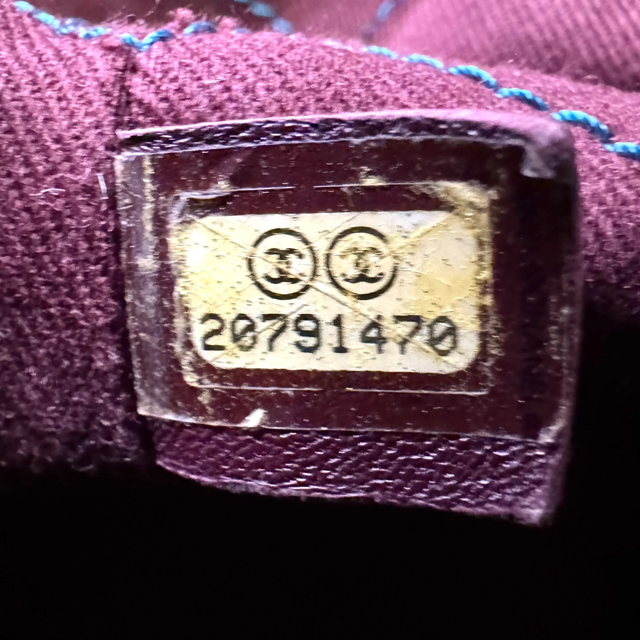 Chanel Everyday Grained Calfskin Quilted Bag Teal Blue - Lost Designer