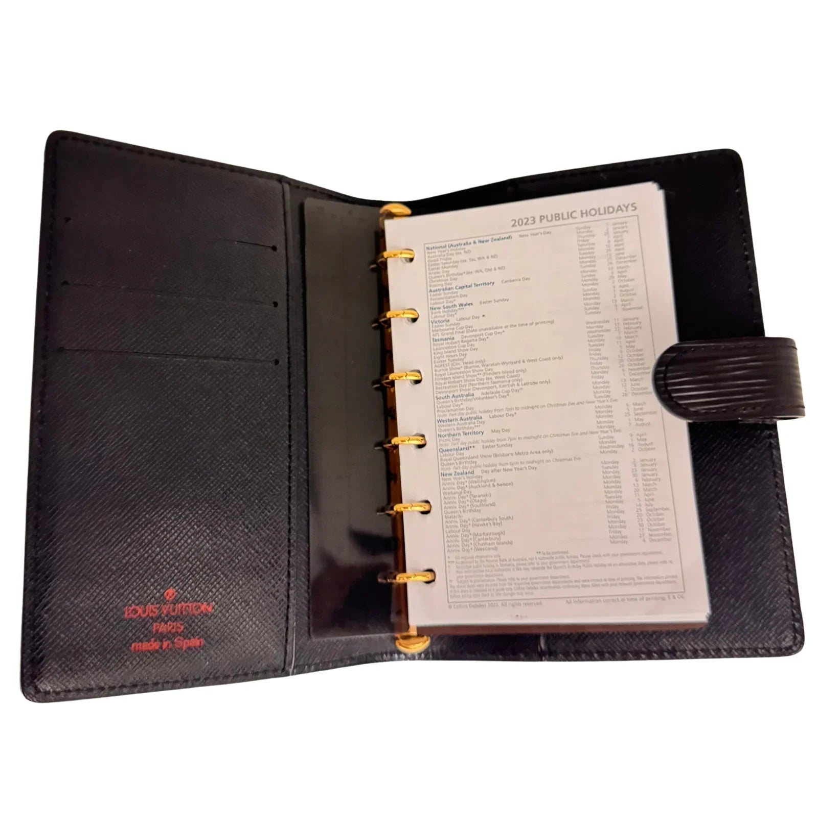 Louis Vuitton Epi Agenda Notebook Agenda