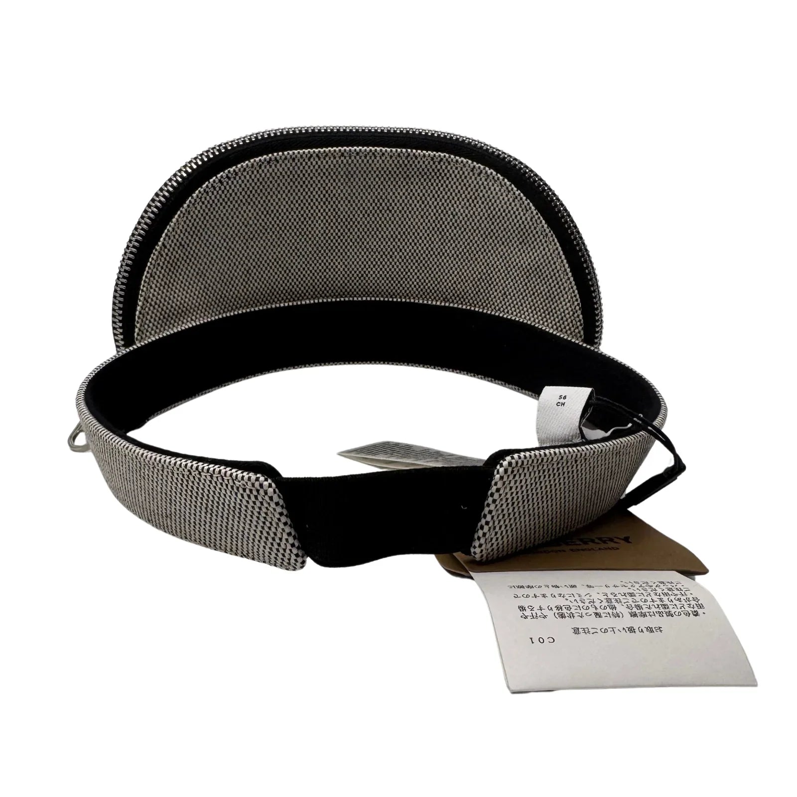 Burberry Neoprene Detachable Pouch Sun Visor Cap hat Small - Lost Designer