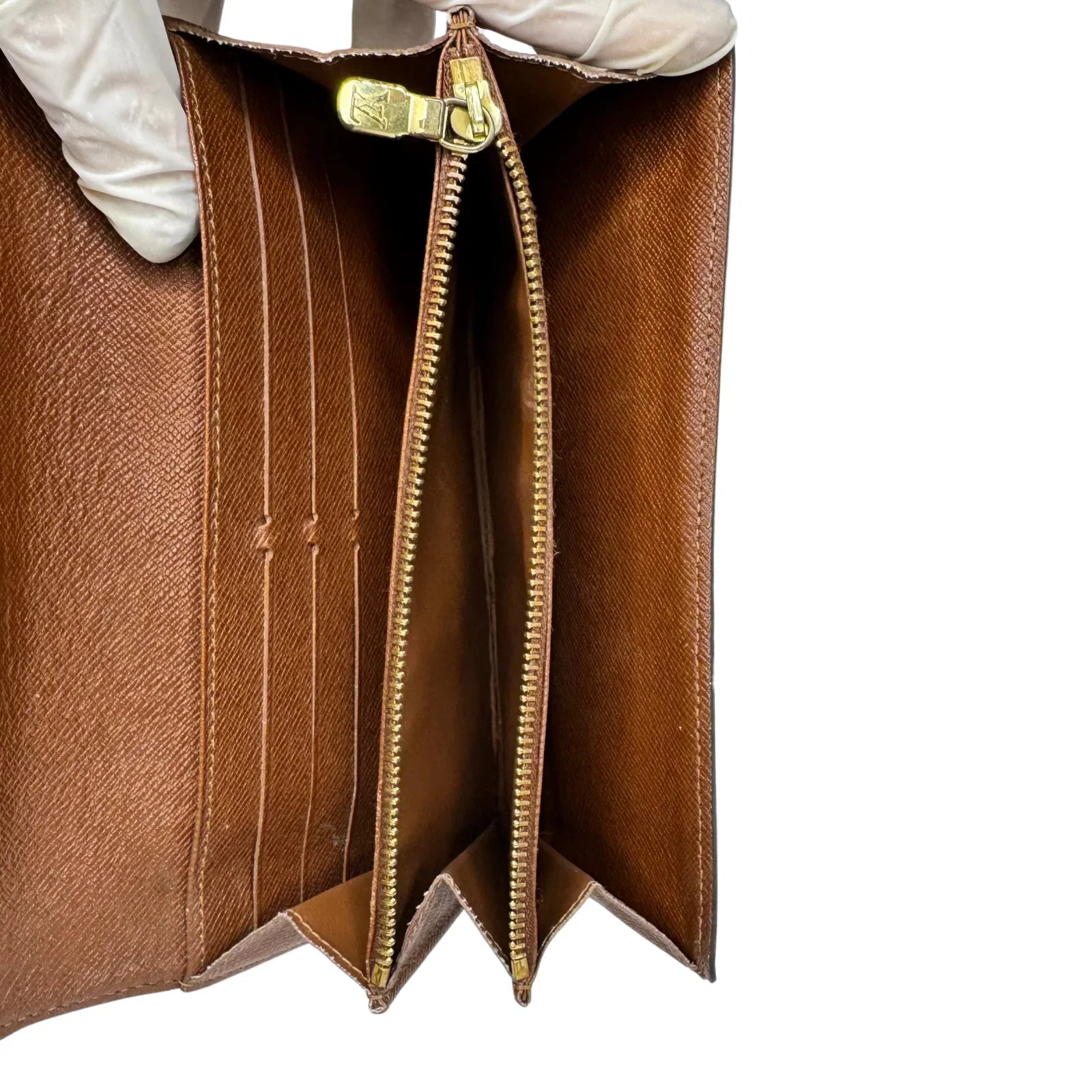 Louis Vuitton Monogram Canvas Sarah Long Wallet