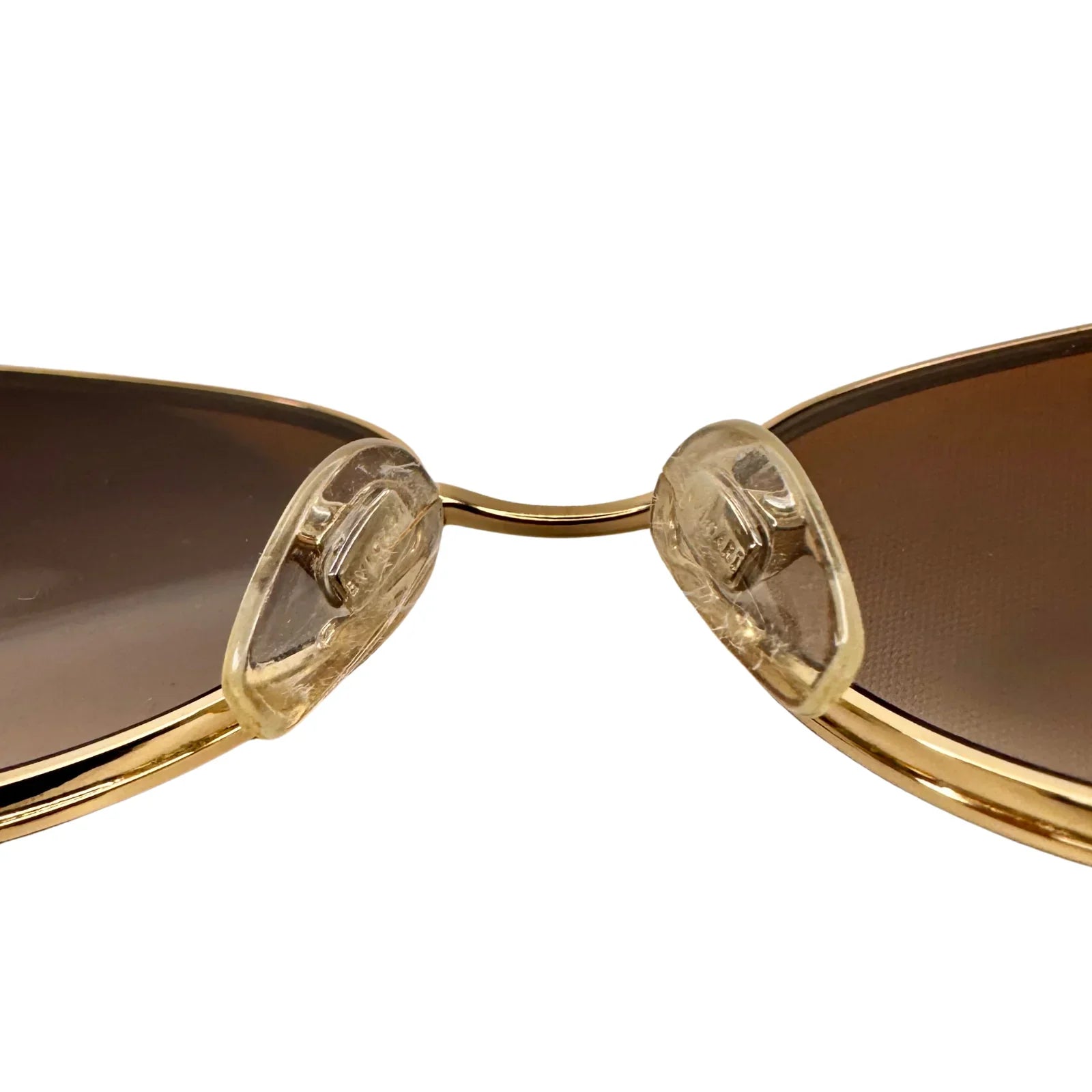 Bvlgari BV6114 Gold Metal Gradient Round Sunglasses – 2036/13 - Lost Designer