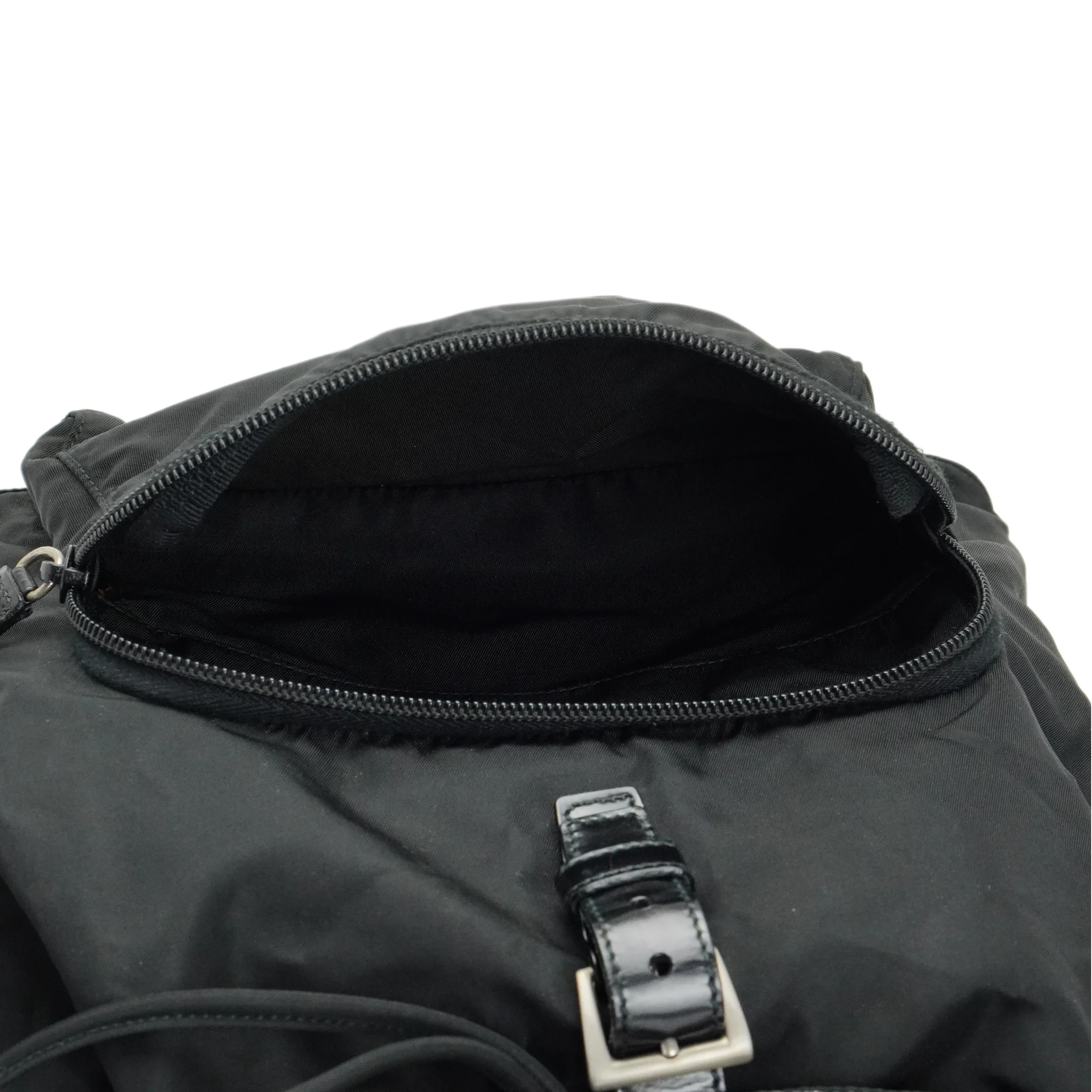 Prada Nylon Black Backpack Rucksack - Lost Designer