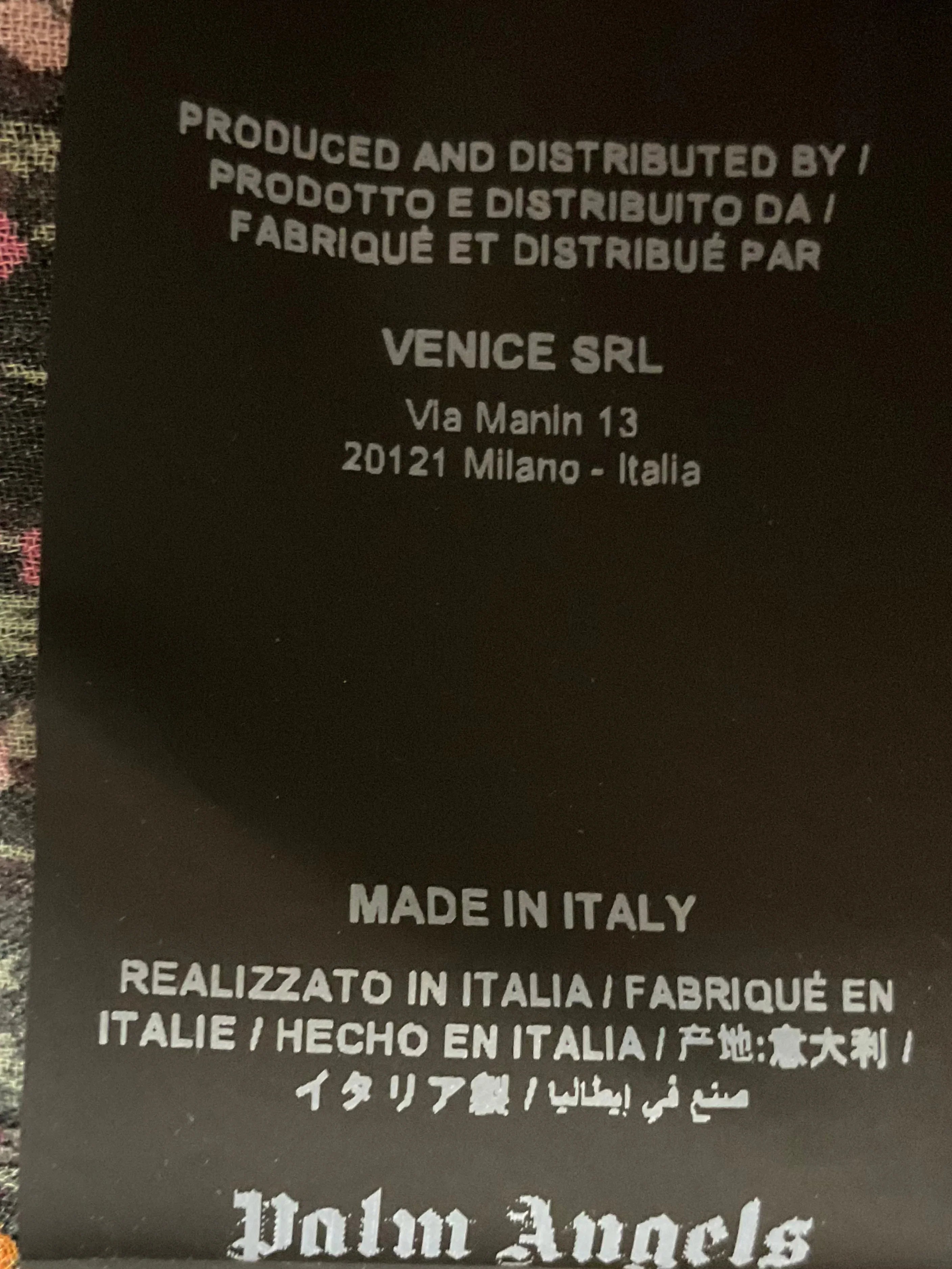 Palm Angels Long Dress Floral Multicolour 42 - Lost Designer