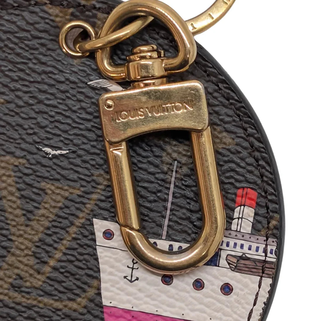 Louis Vuitton Transatlantic Monogram Keychain - Lost Designer