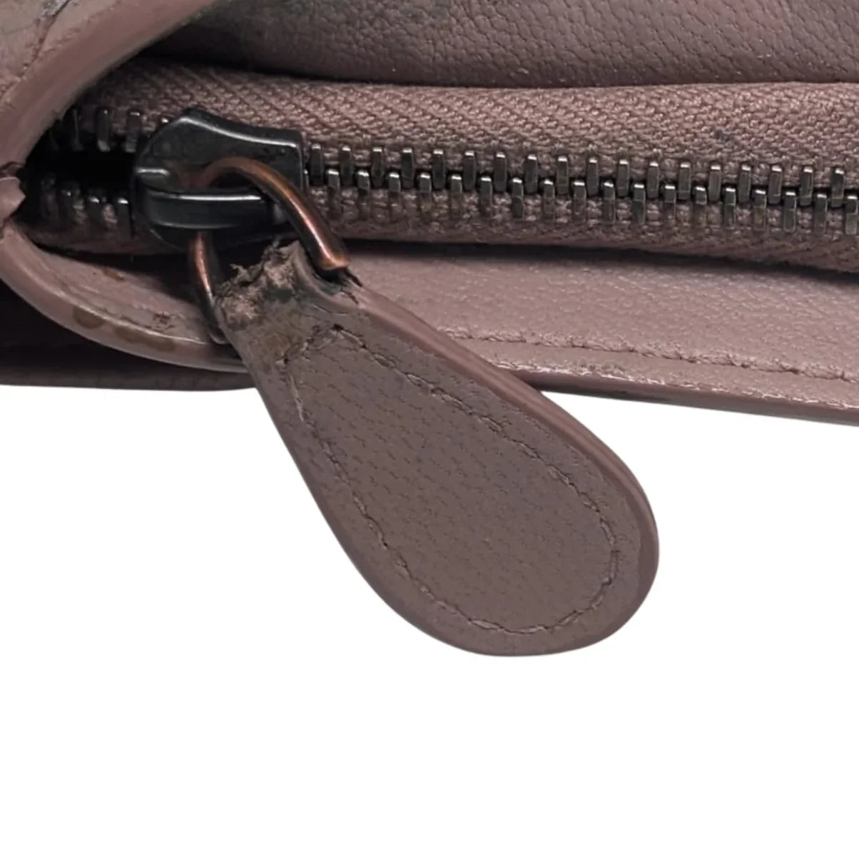 Bottega Veneta Intreciatto Vintage Wallet Leather Pink - Lost Designer