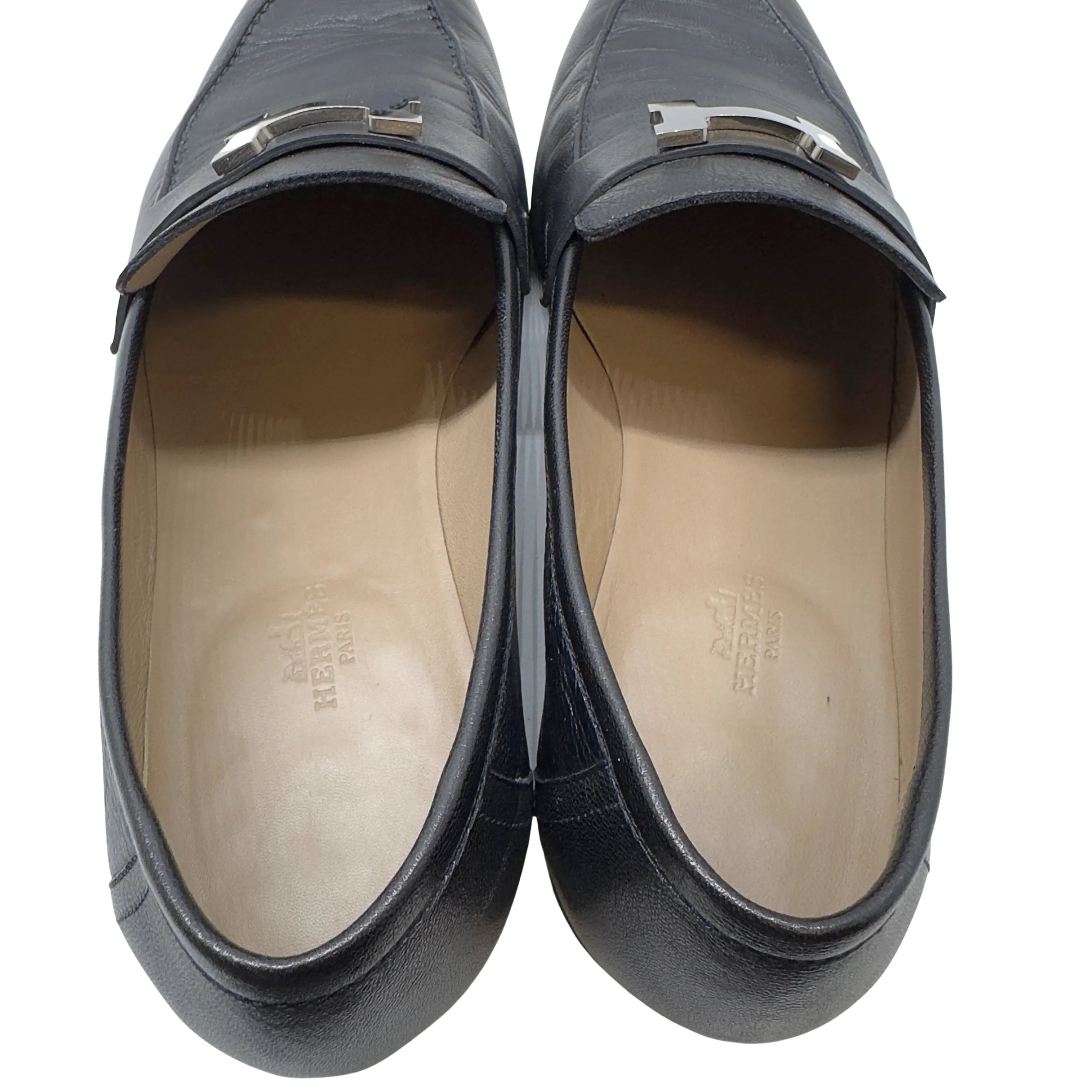 Hermès Paris Loafer Mens Black 46 - Lost Designer