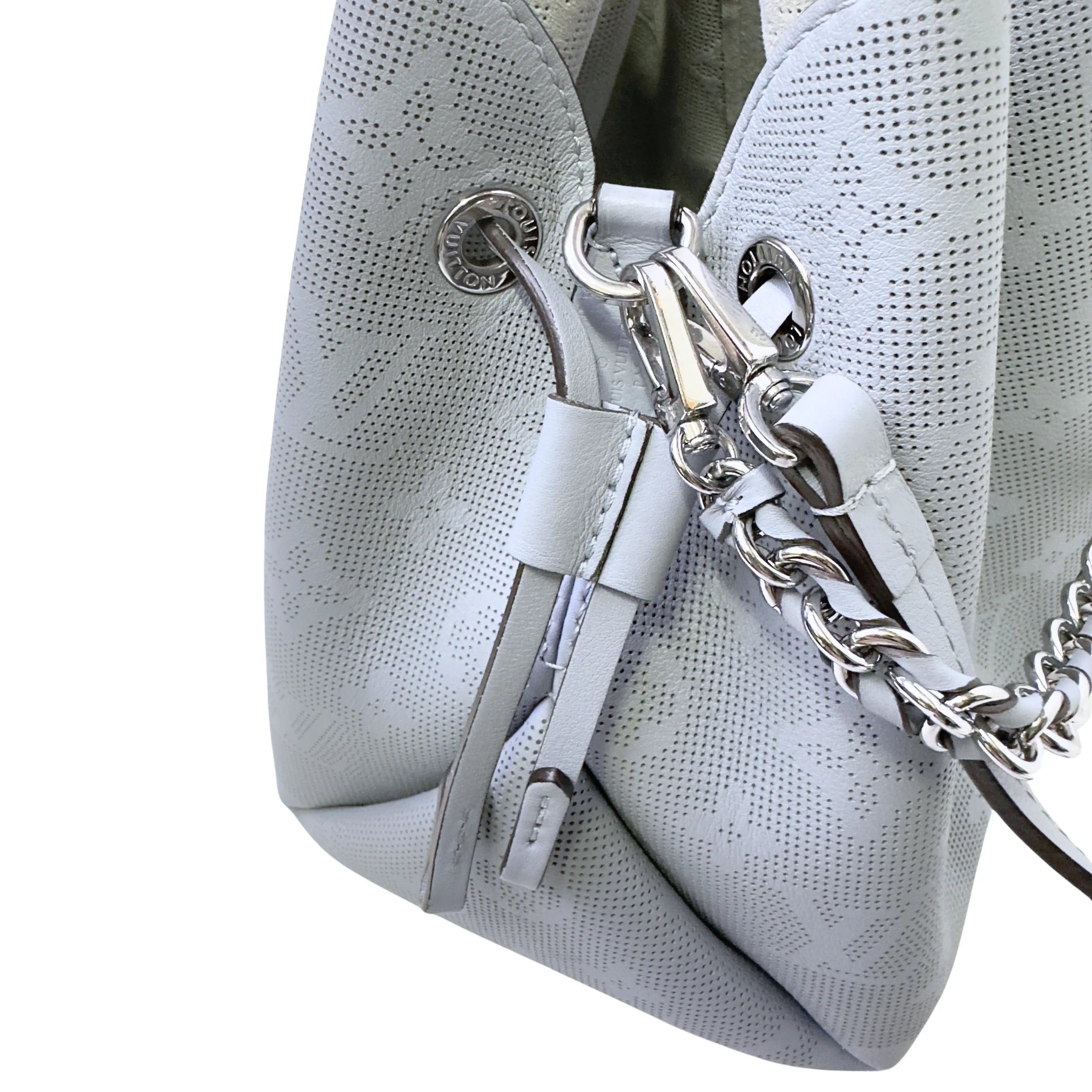 Louis Vuitton Bella Mahina Bag Leather Olympe Blue - Lost Designer