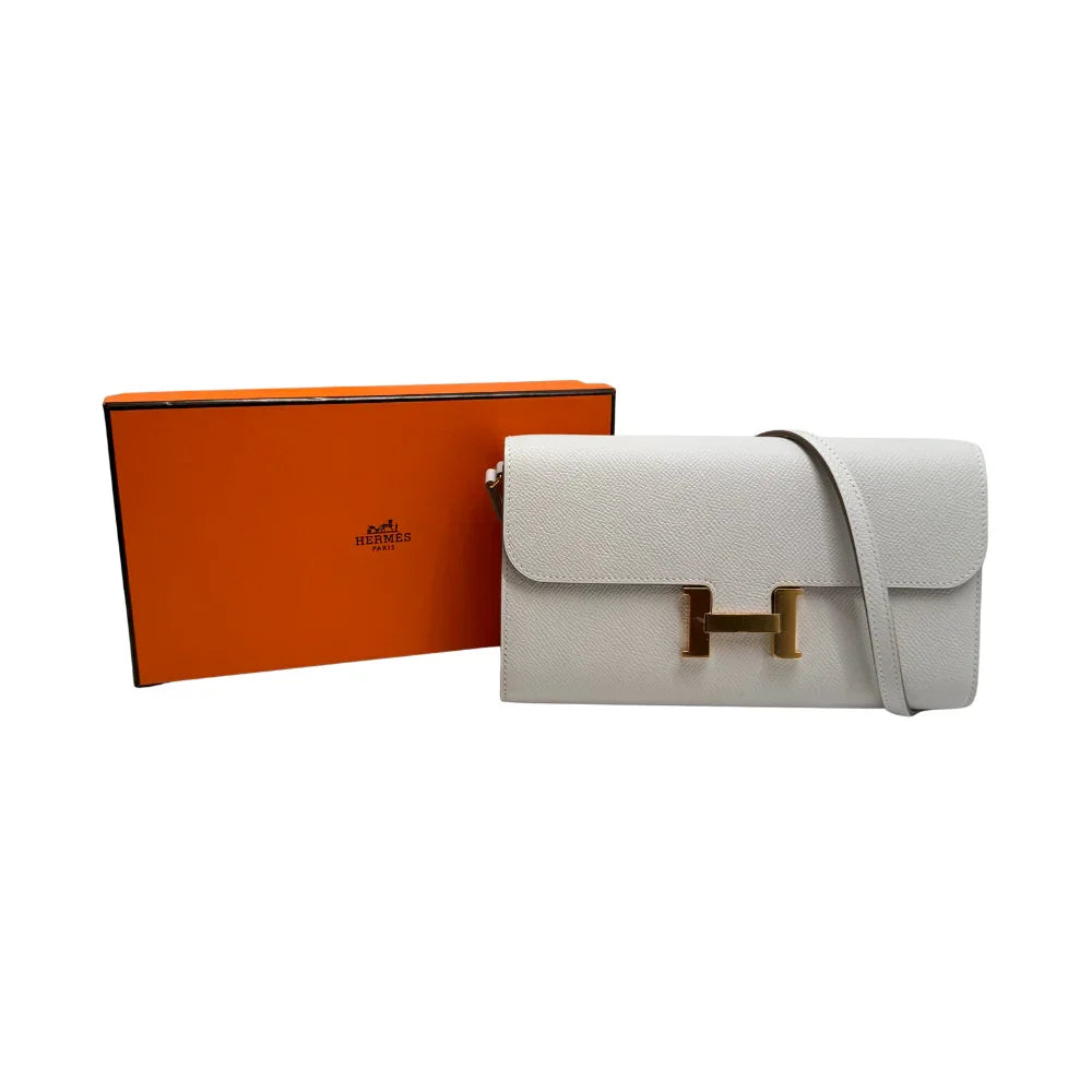 Hermés Constance To Go Shoulder Bag Nata Epsom Gold Hardware - Lost Designer