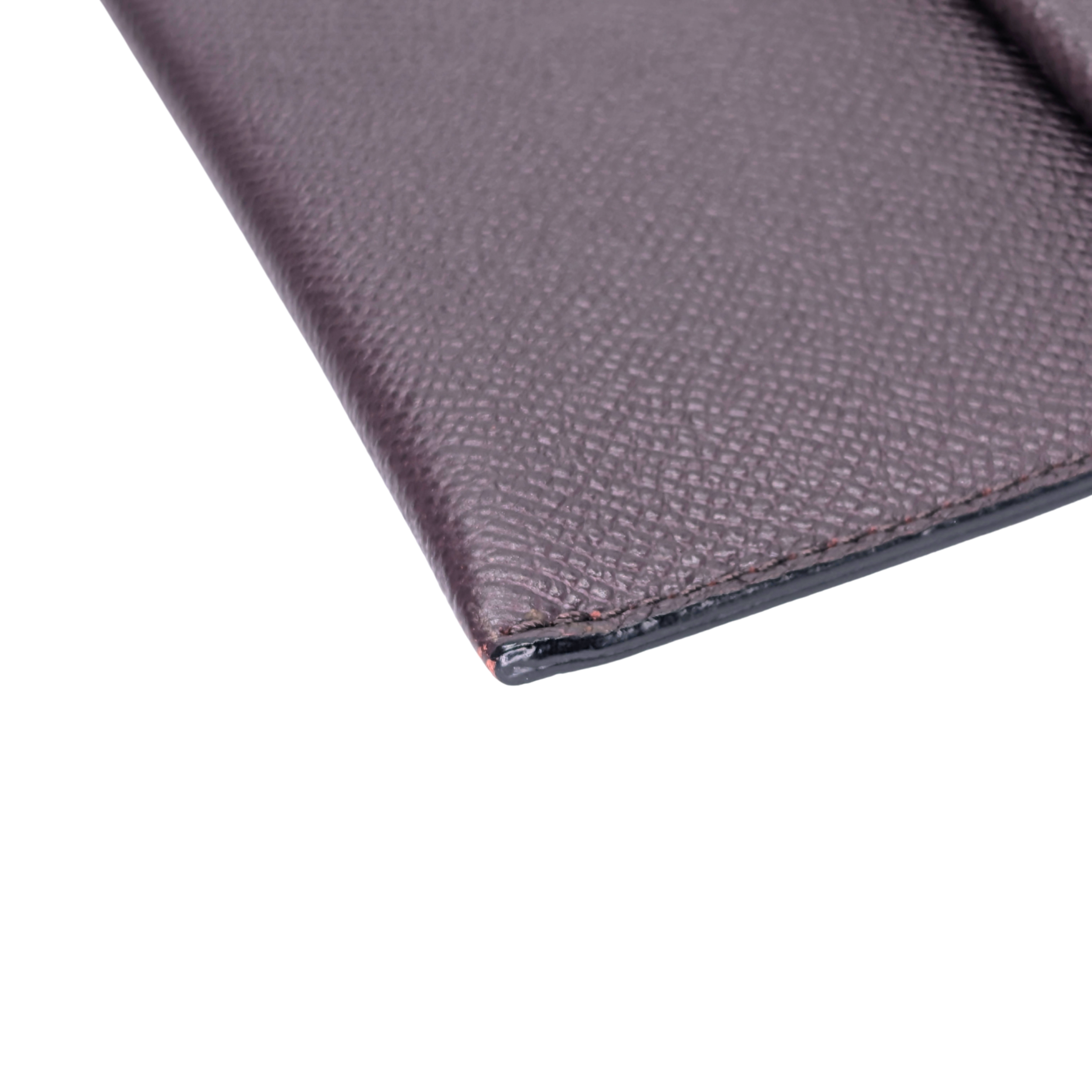 Burberry London Classic Envelope Clutch Blackcurrent