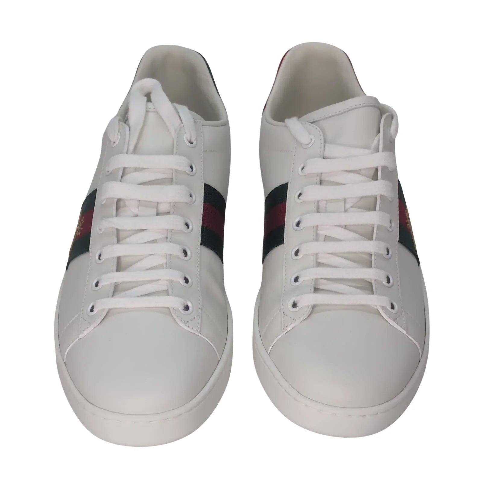 Gucci Ace Sneakers With Bae White 40.5 - Lost Designer