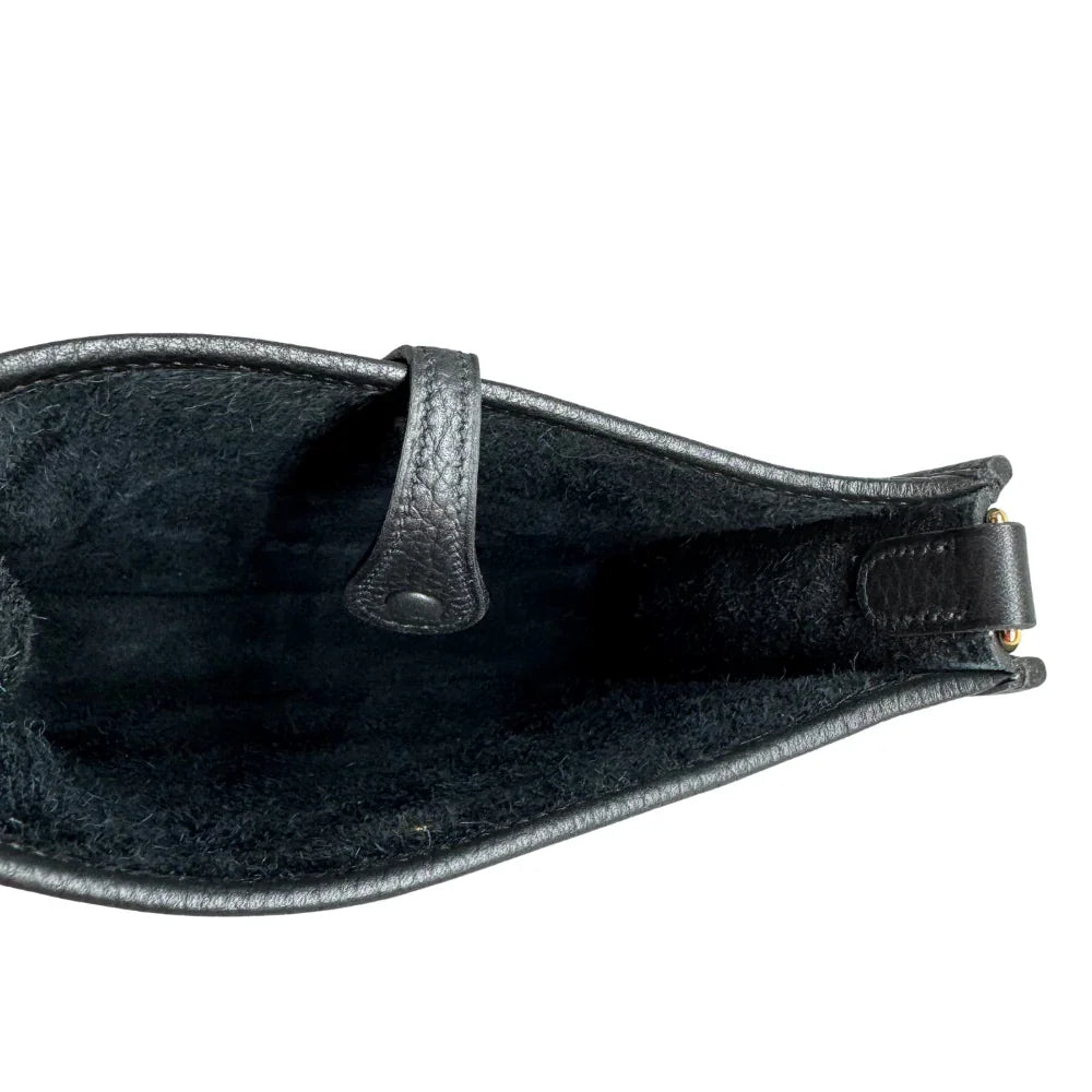 Hermés Evelyn Mini Crossbody Bag W Stamp 2024 Black - Lost Designer