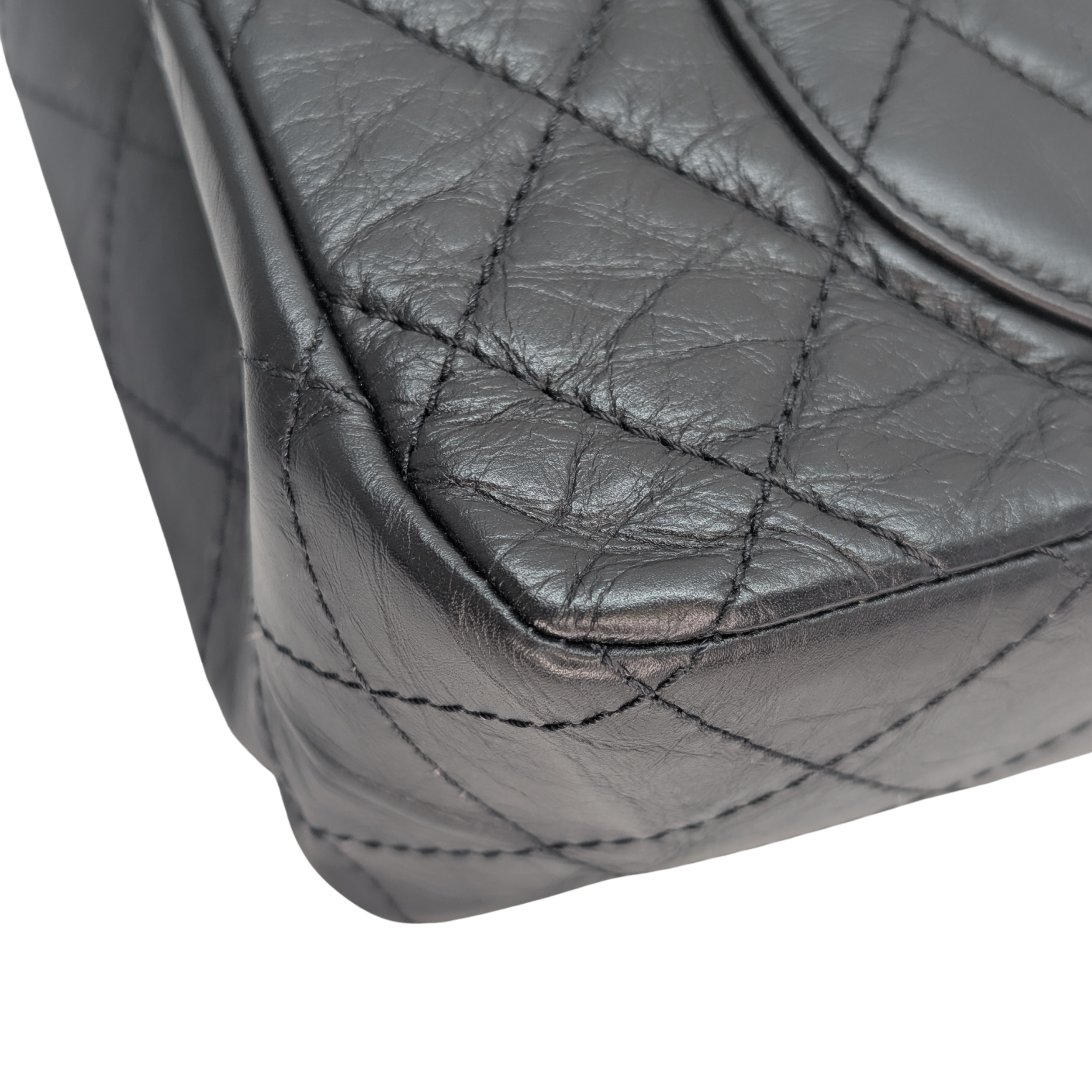 Chanel Chanel 2.55 Reissue 227 Flap Bag 22 Series Black