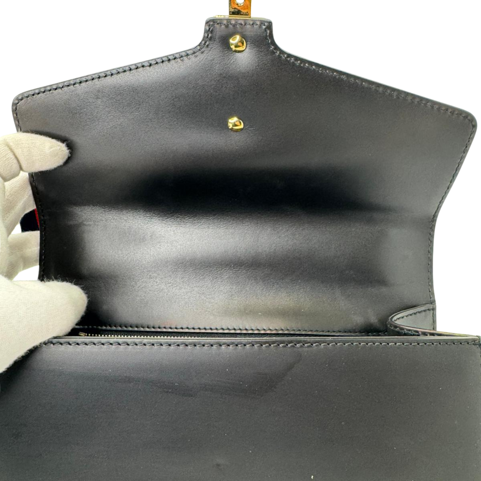 Gucci Small Sylvie Leather Black