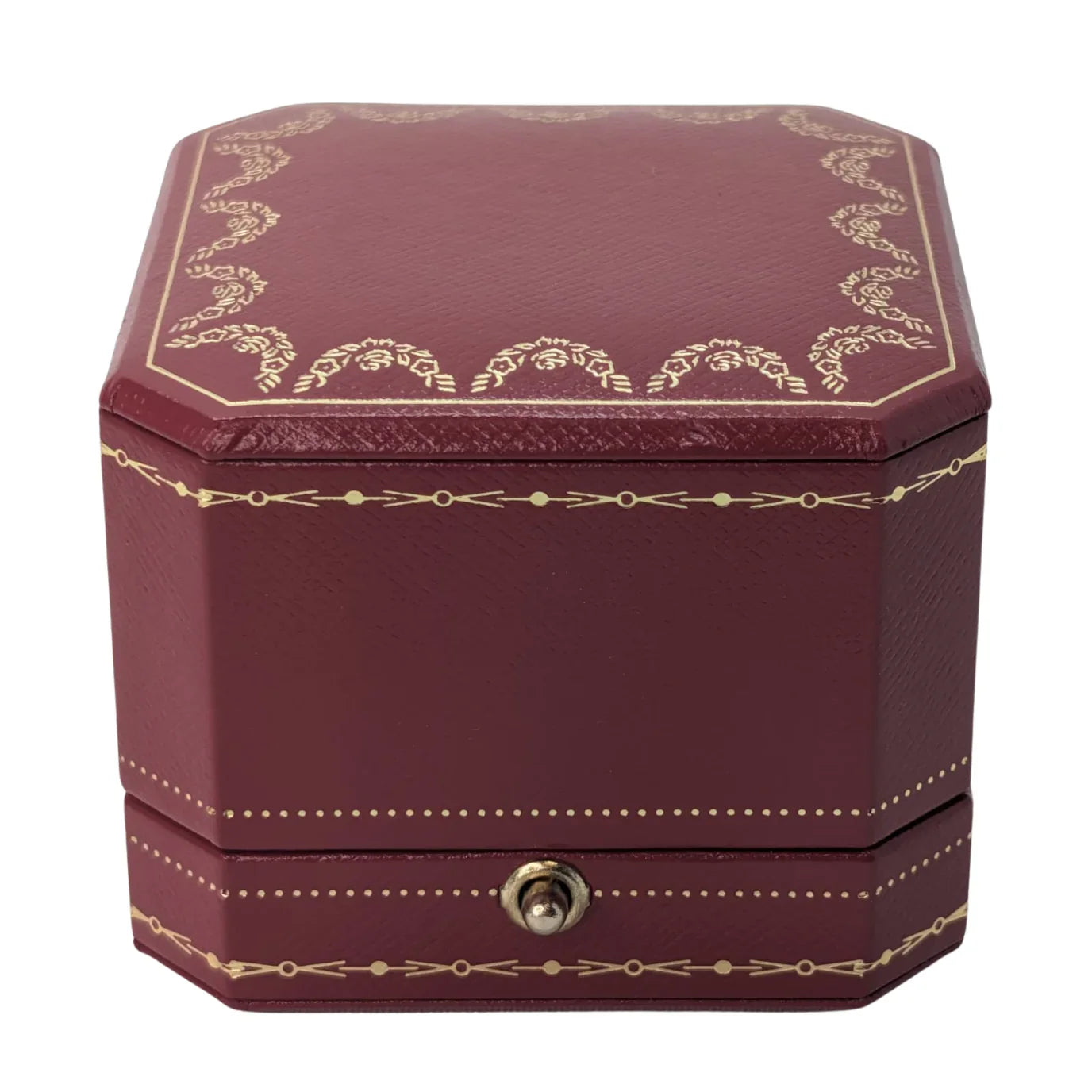 Cartier Pasha Mother Of Pearl 18K Gold Ring Size M½ - Lost Designer