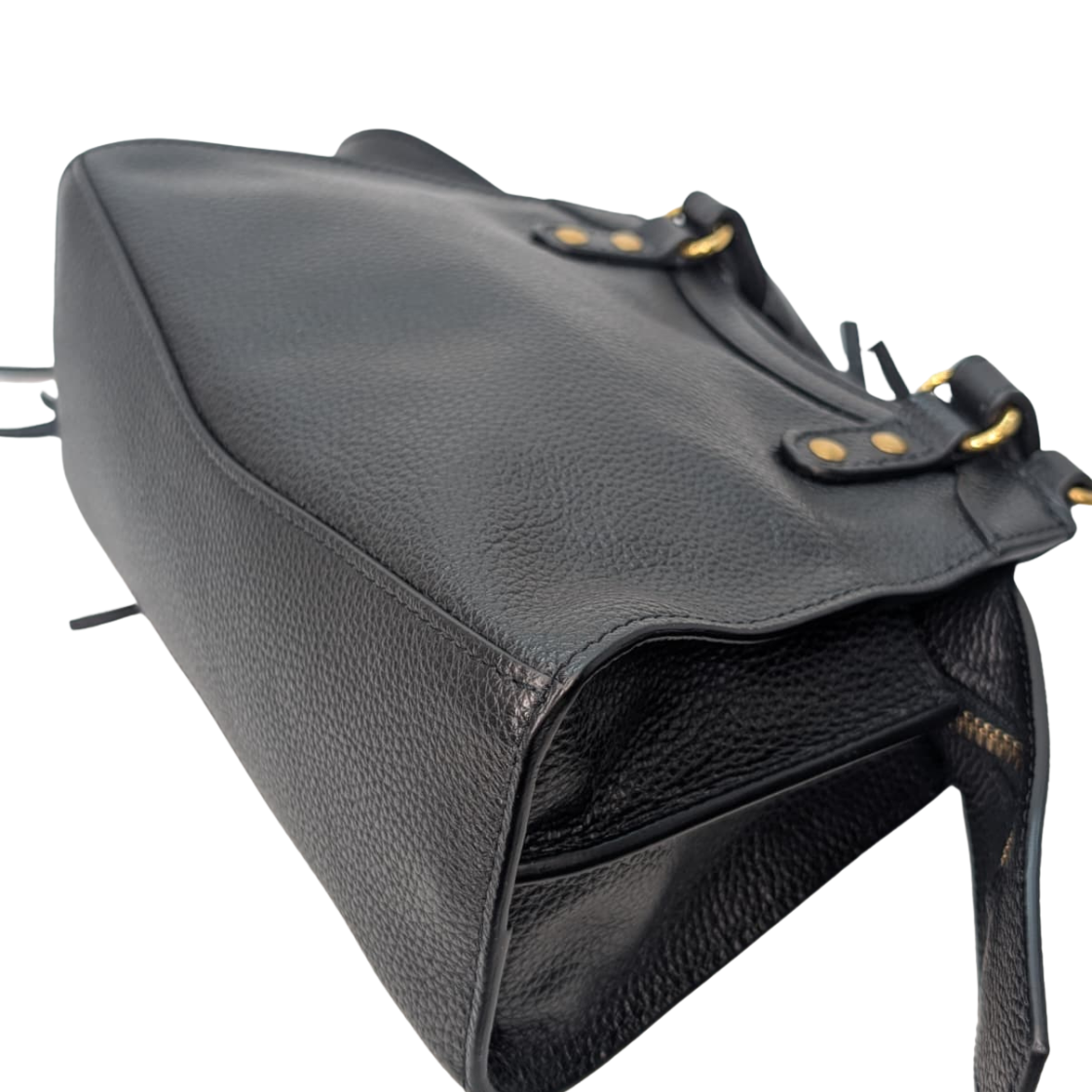 Balenciaga Neo Classic Gold Hardware Mini City Black