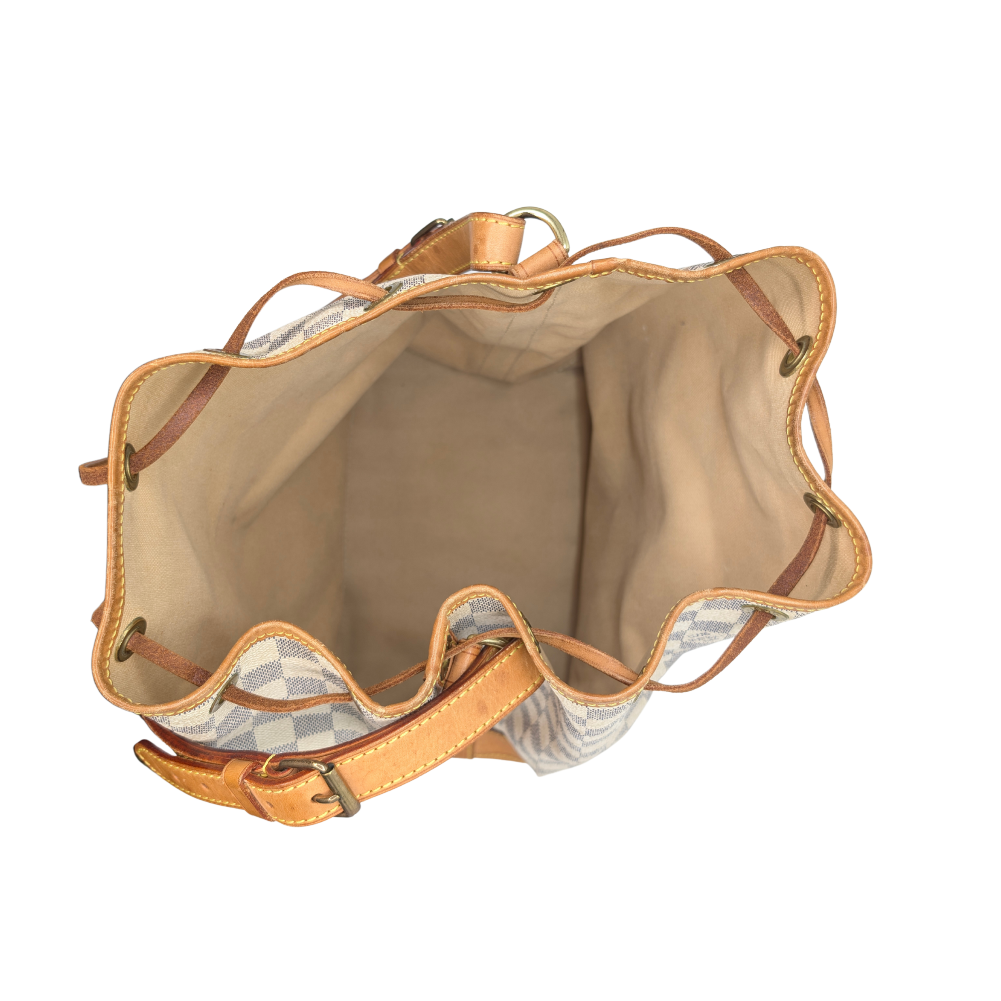 Louis Vuitton Noé Large Bucket Bag Beige