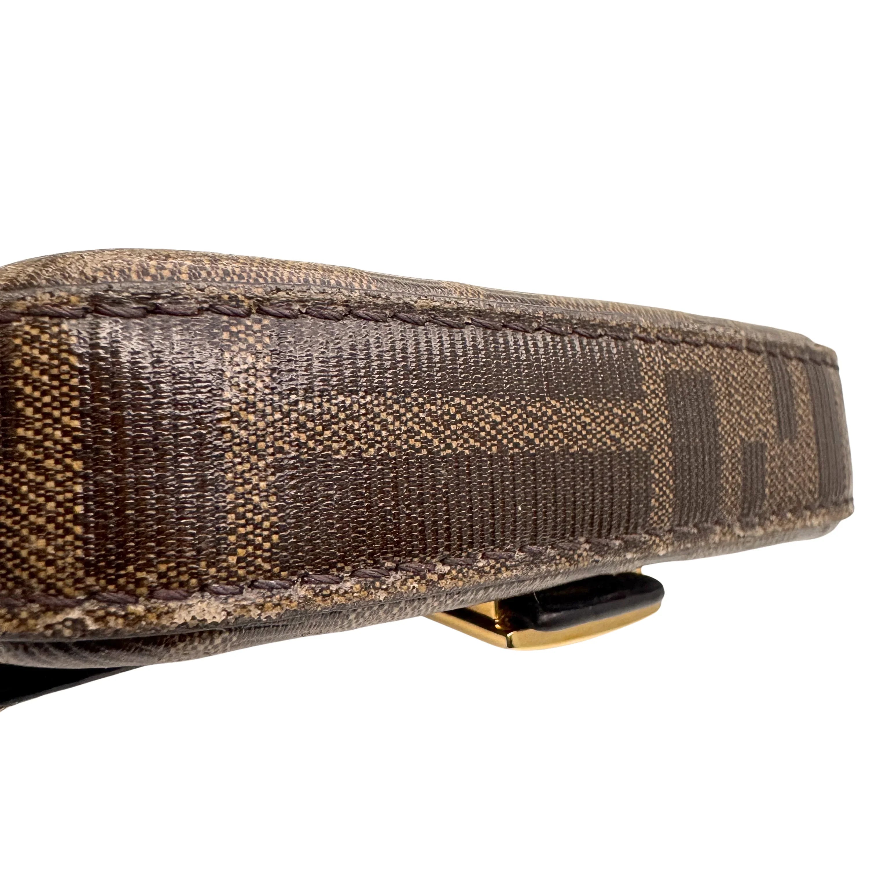 Fendi Nano Baguette Crossbody Bag Brown - Lost Designer