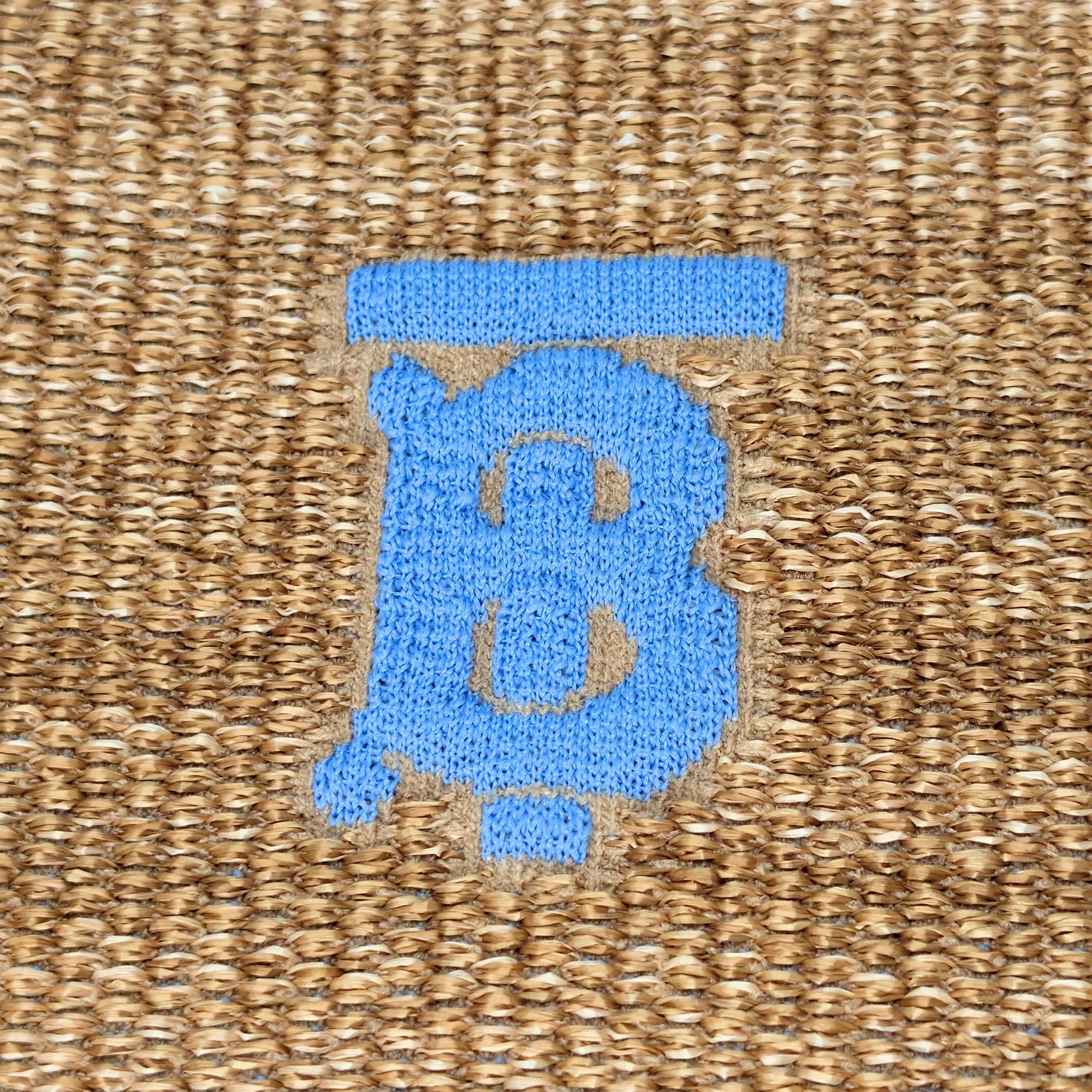 Burberry Freya Tb Line Monogram Tote Bag Beige - Lost Designer