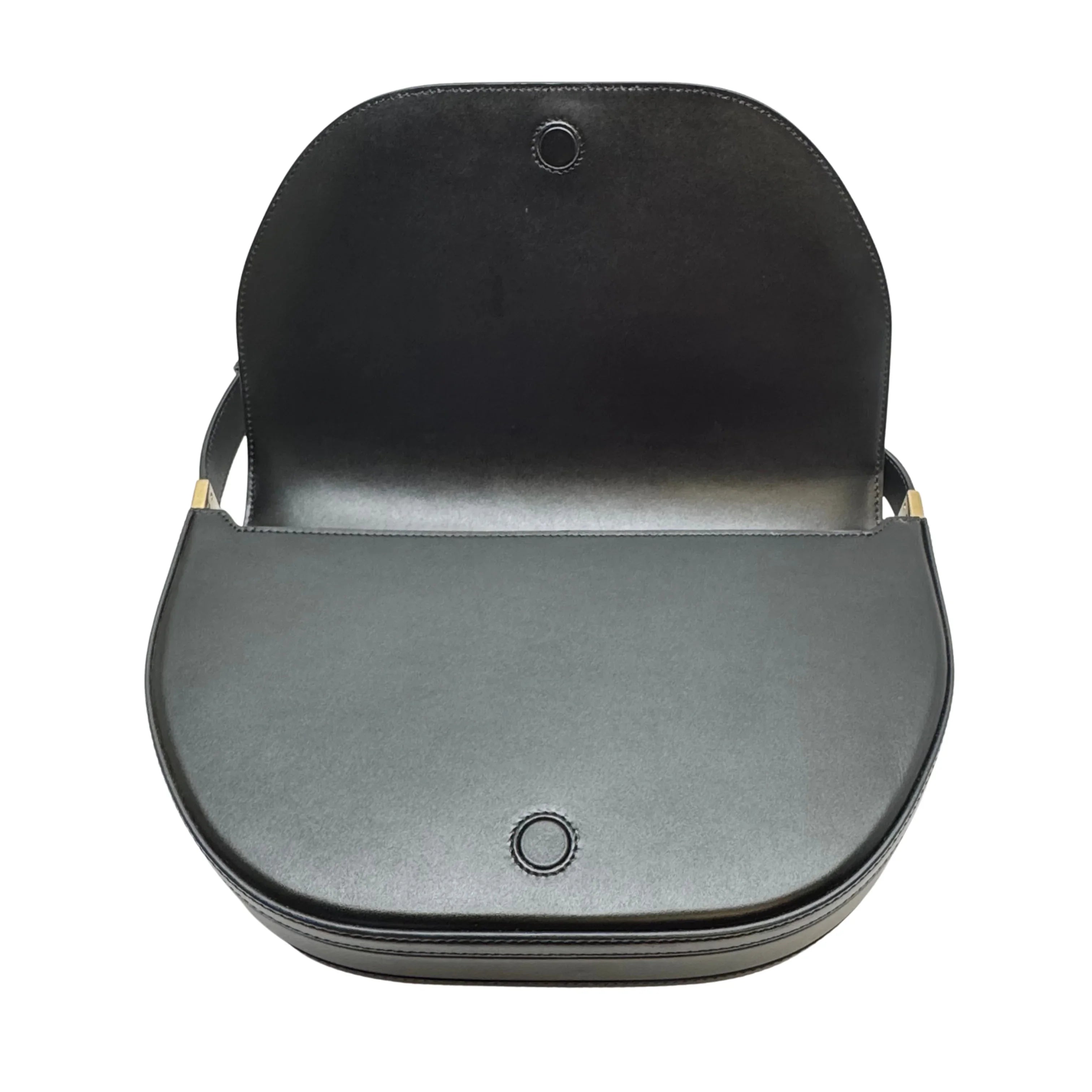 Burberry Small Olympia Handbag Leather Black - Lost Designer