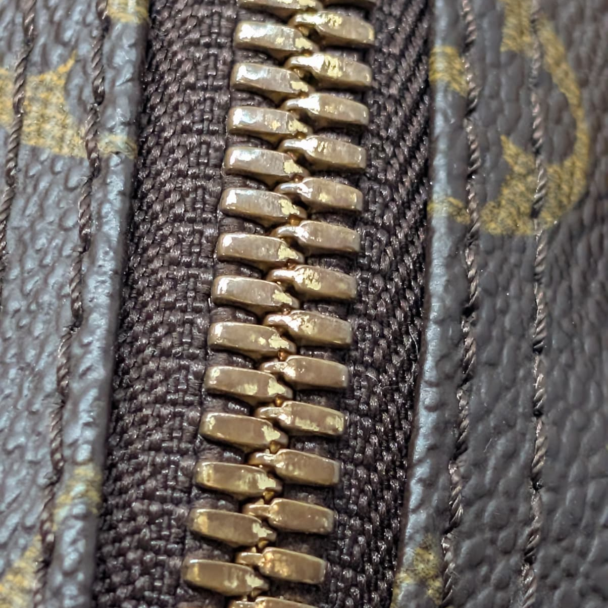 Louis Vuitton Monogram Keepall Bandoulière 50 Duffle Bag Brown