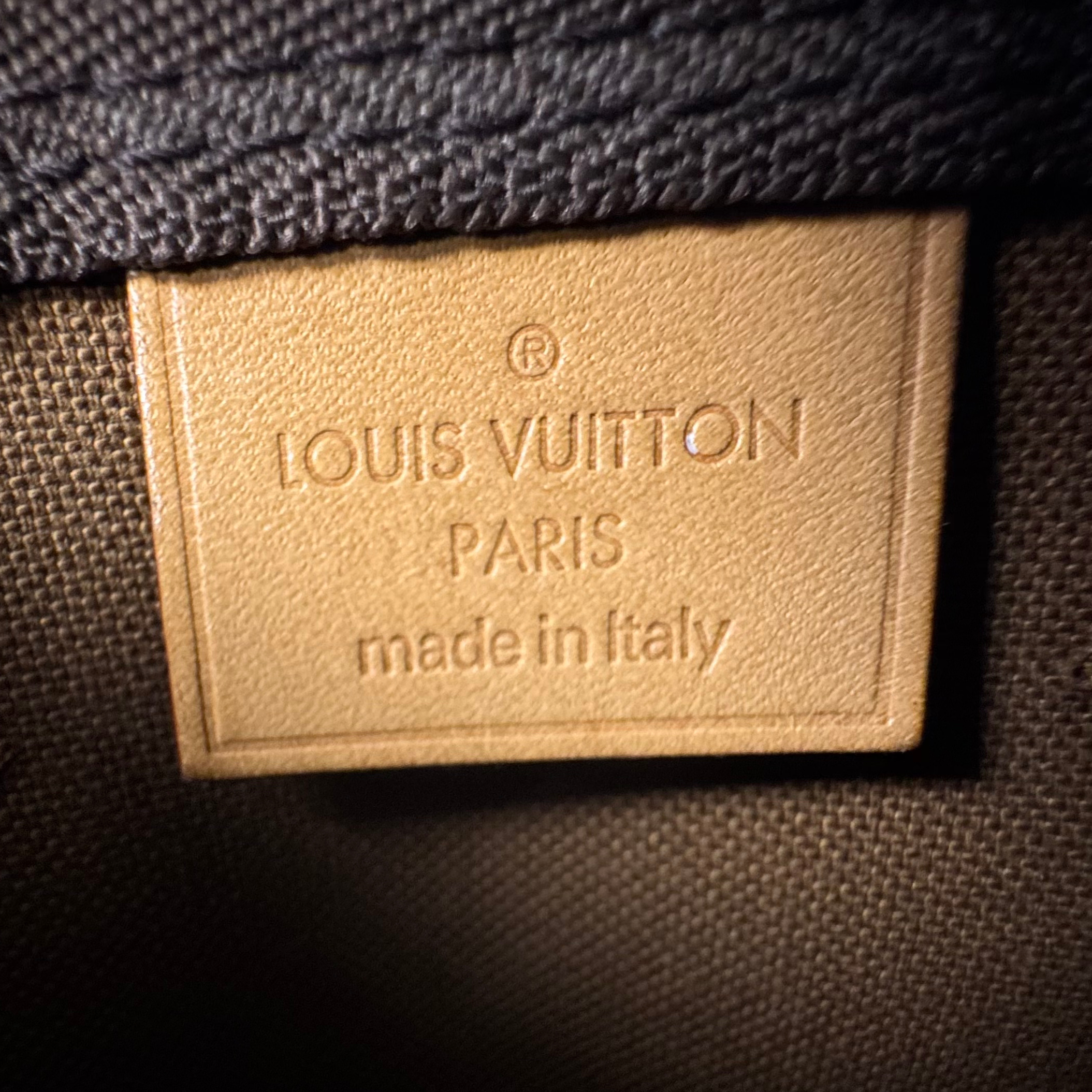 Louis Vuitton Nano Speedy Handbag Monogram Canvas