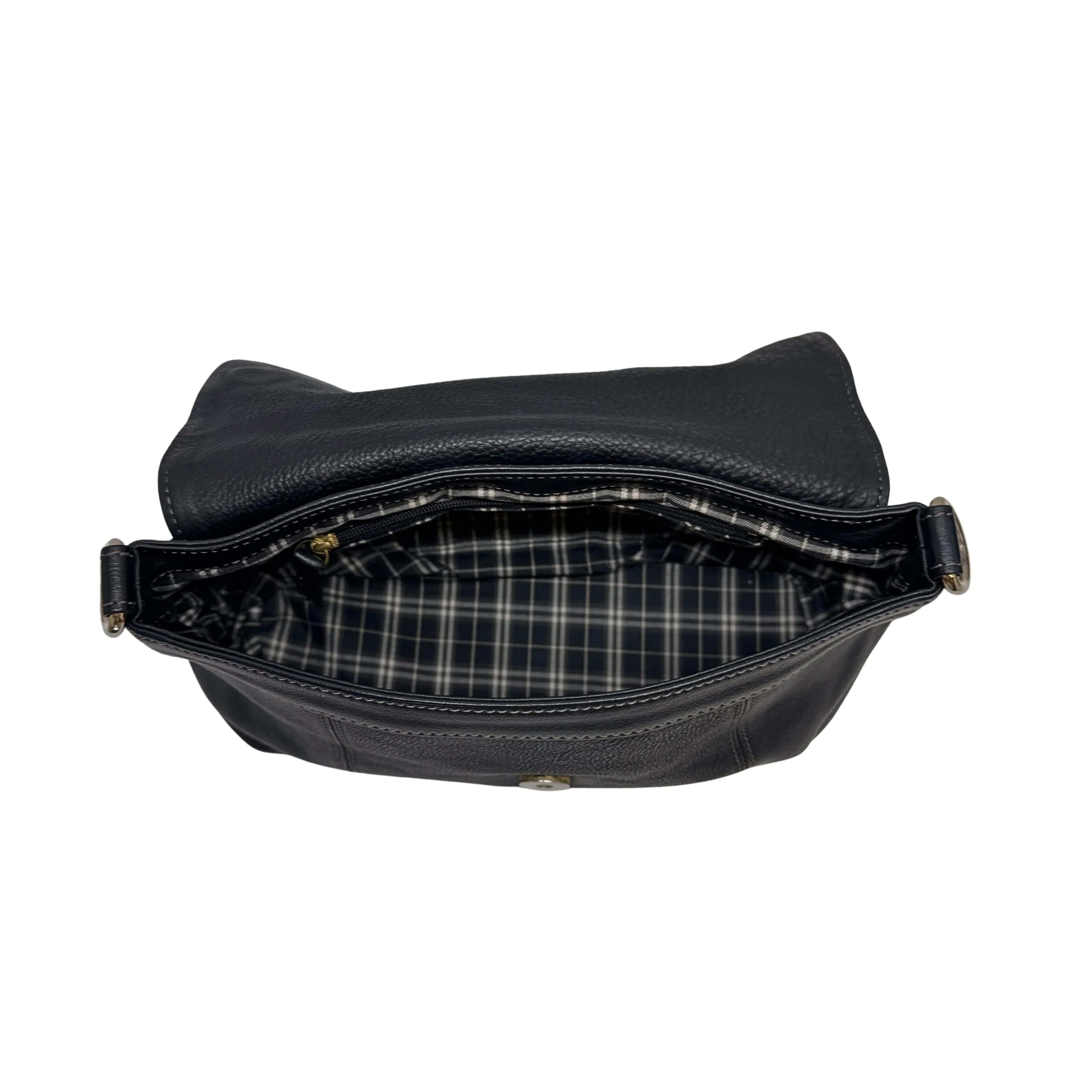 Burberry Blue Label Crossbody Bag Leather Black - Lost Designer