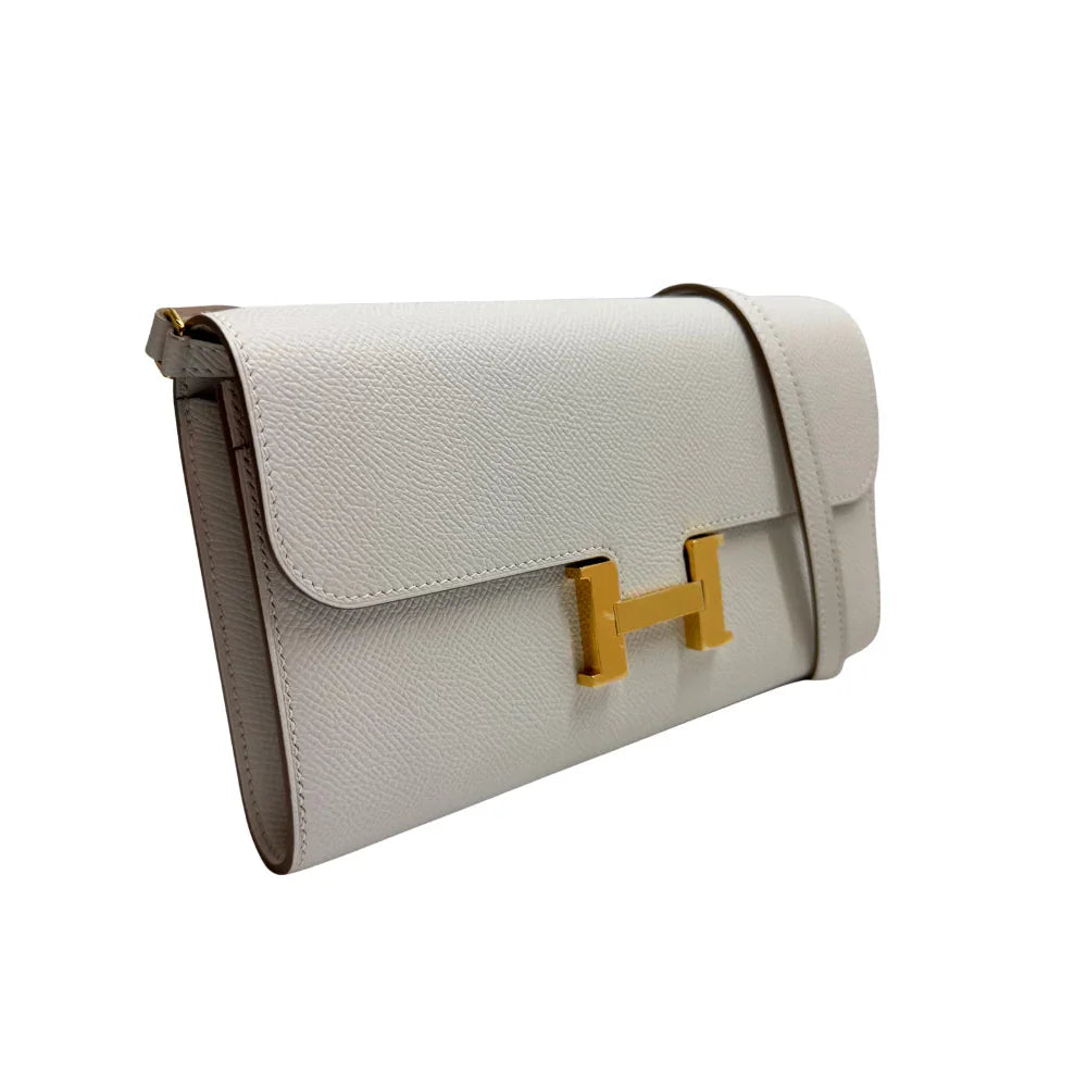 Hermés Constance To Go Shoulder Bag Nata Epsom Gold Hardware - Lost Designer