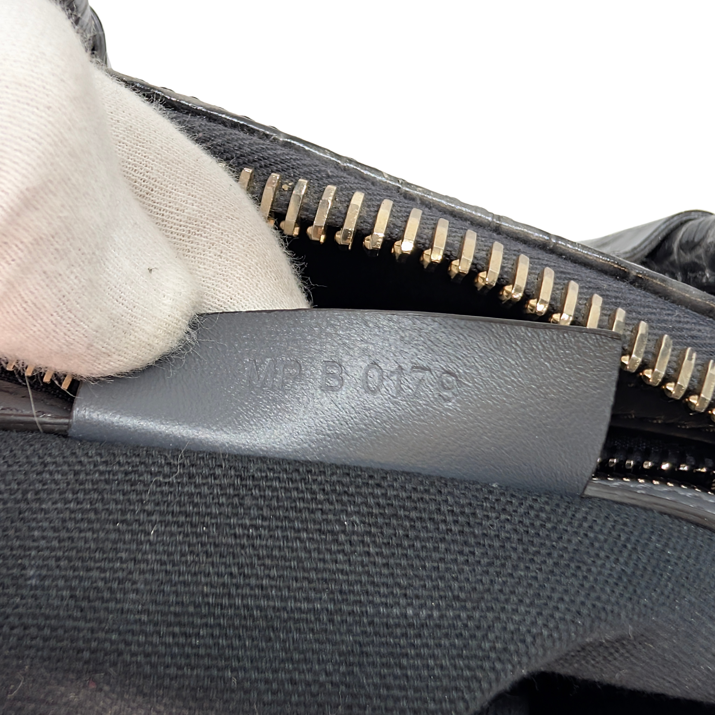 Givenchy Small Antigona Black Crocodile Embossed Bag Storm Grey