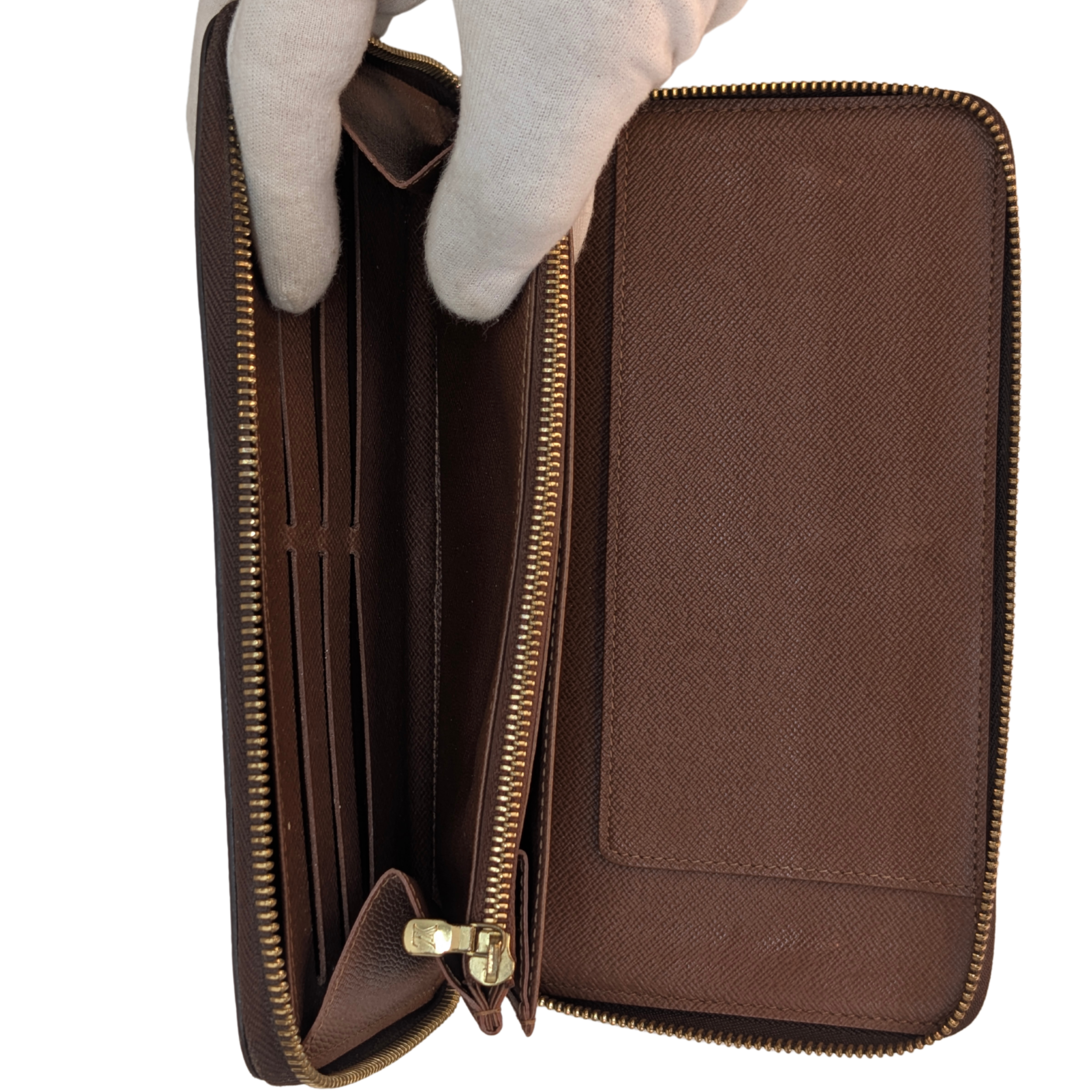 Louis Vuitton Monogram Canvas Zippy Organizer Wallet