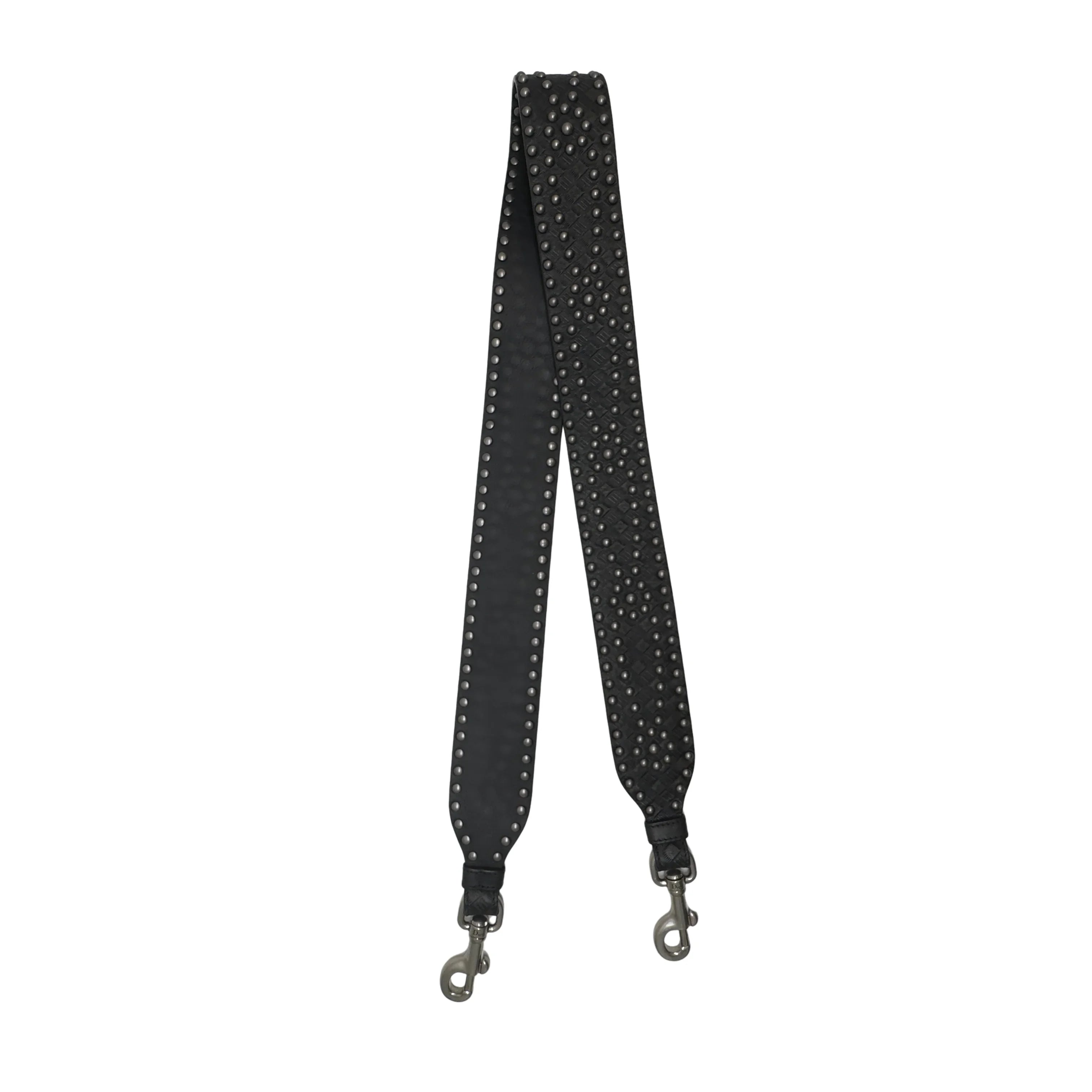 Christian Dior Large Lady Dior Studded Handbag Black - Lost Designer