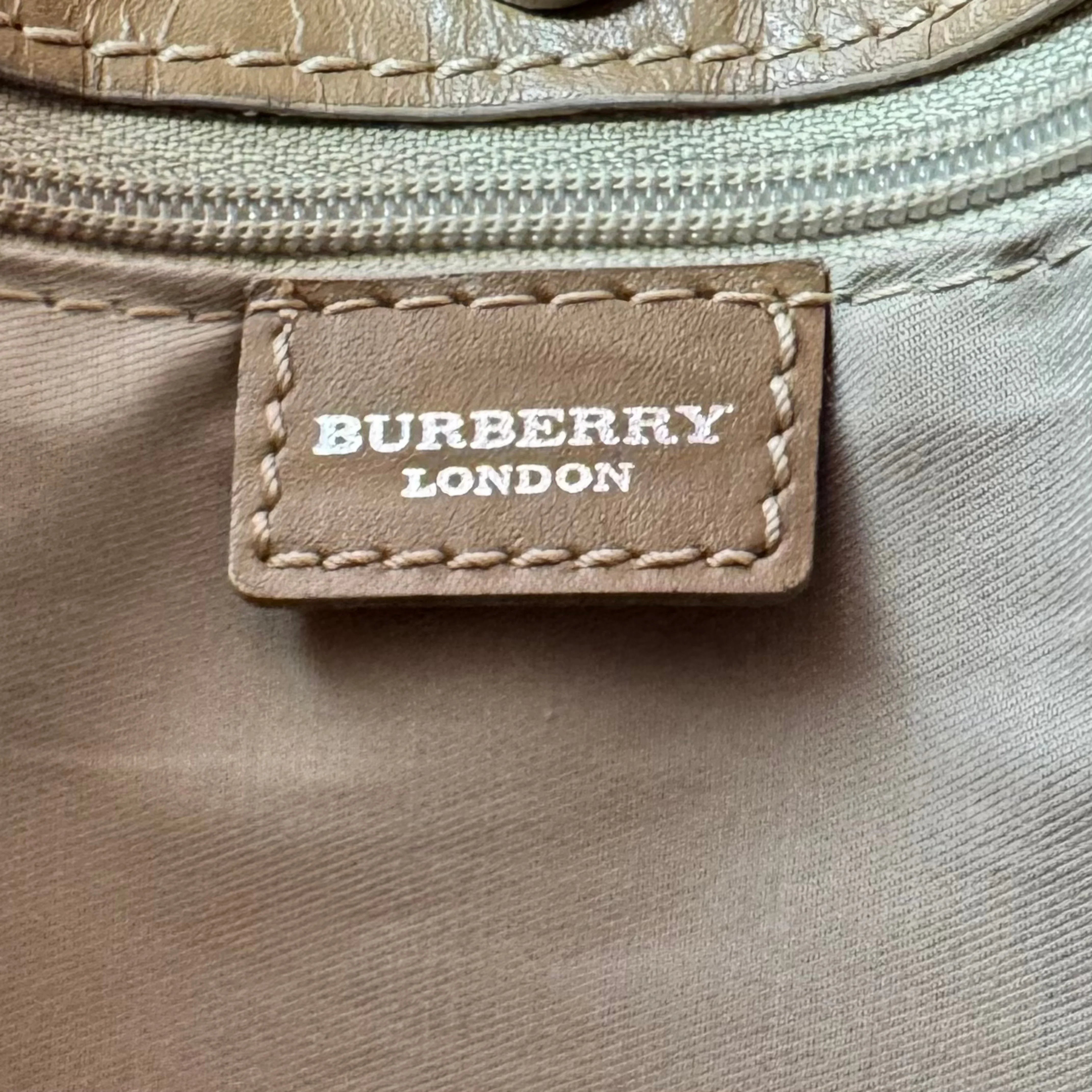 Burberry Nova Check Tote Bag Pink - Lost Designer