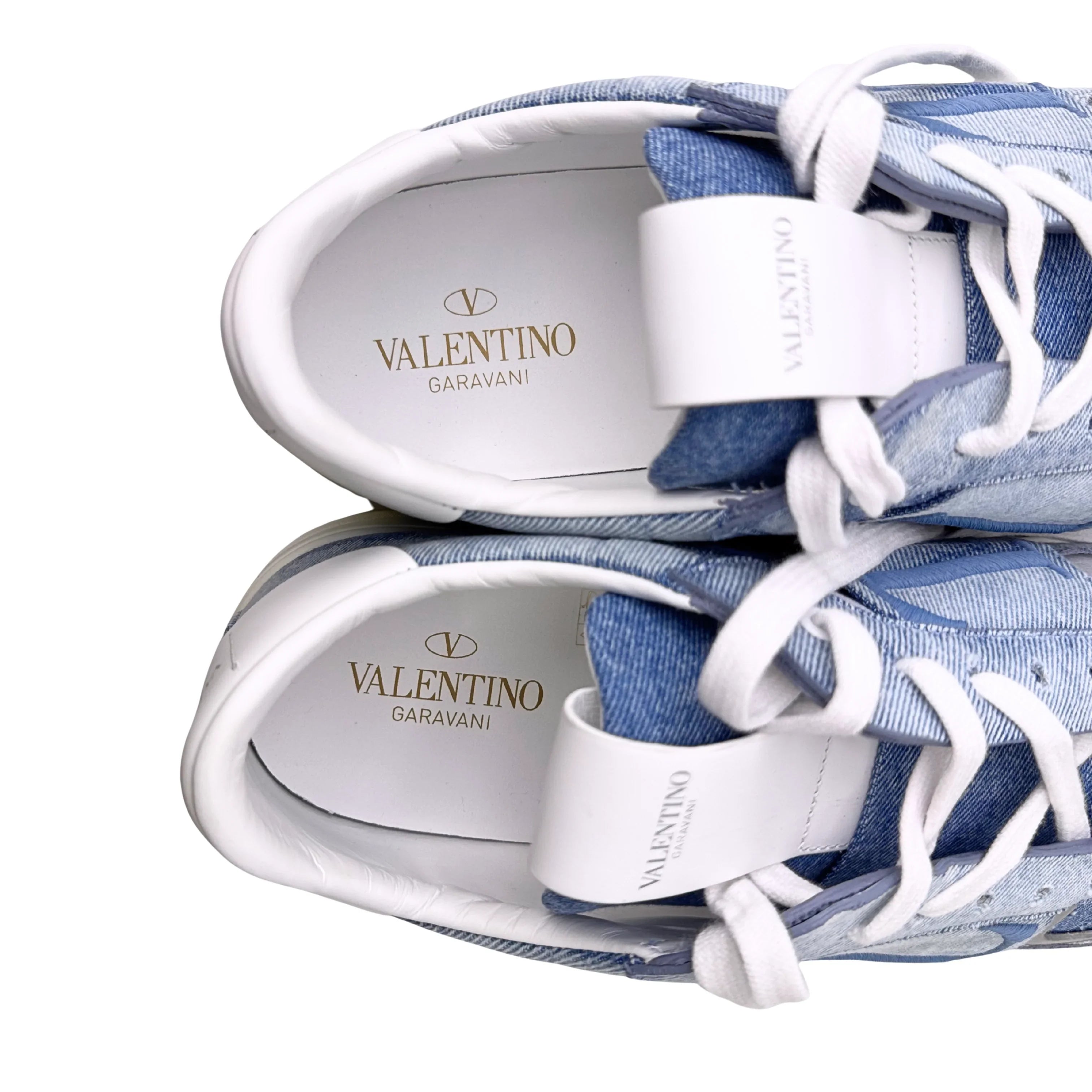 Valentino Garavani VNTZ Denim Sneakers Men's 45 - Lost Designer