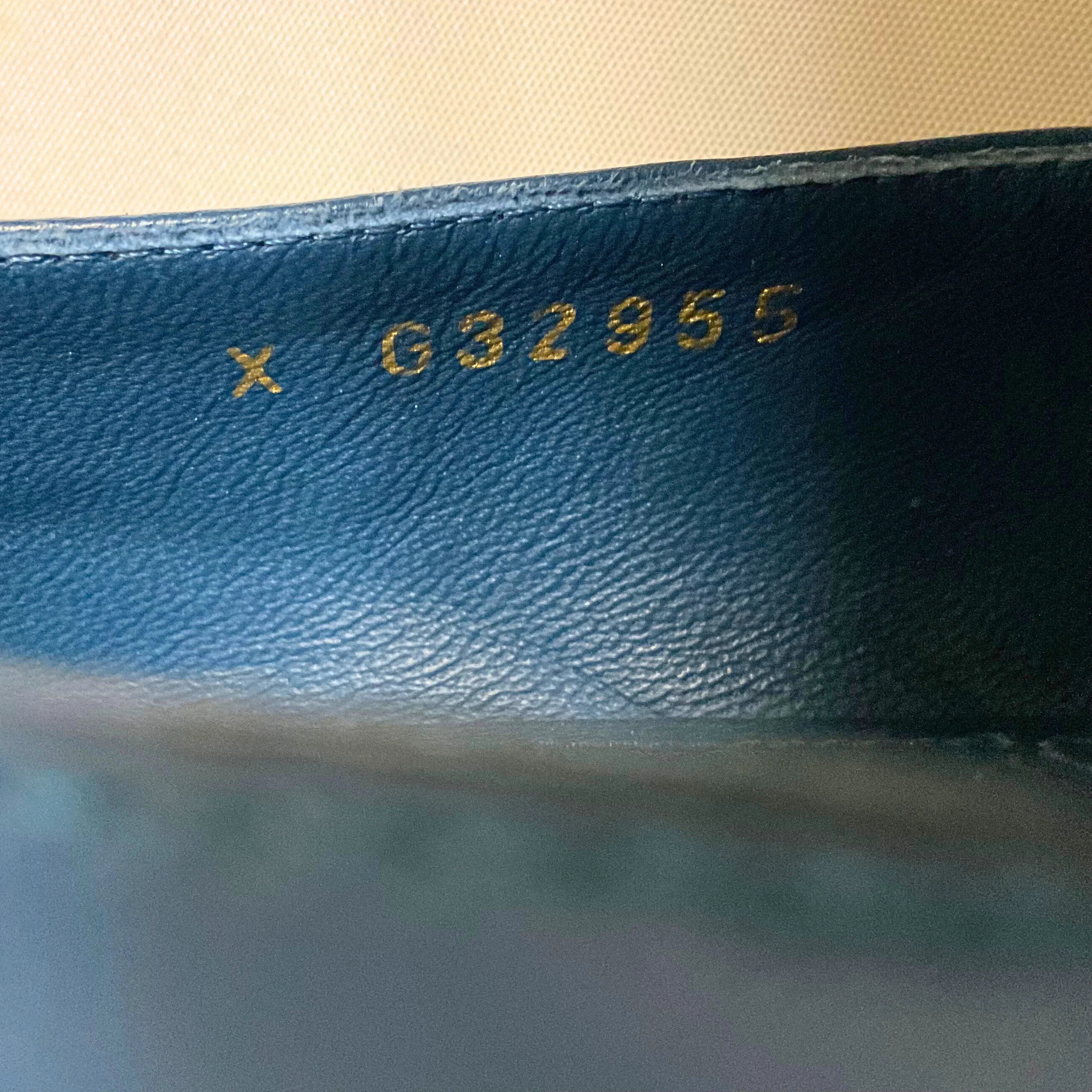 Chanel Braided Interlocking CC Loafers Blue Flats Size 38 - Lost Designer