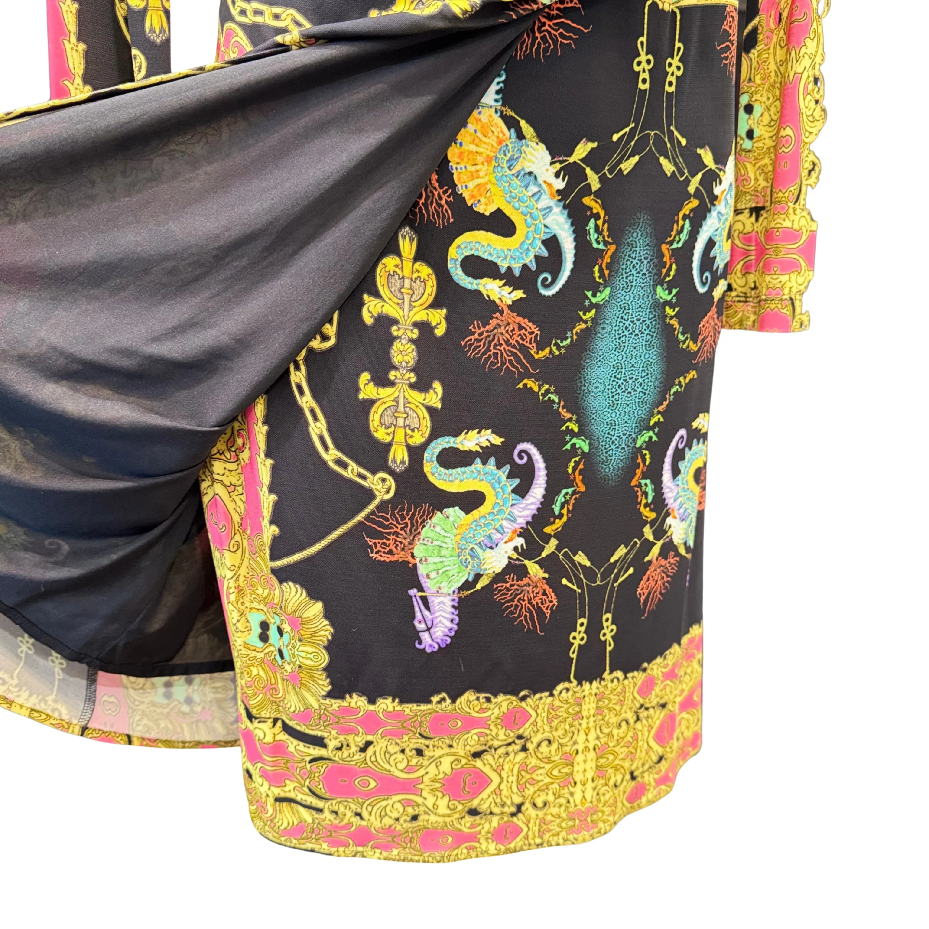 Roberto Cavalli Class Dress 38 Multicolour - Lost Designer