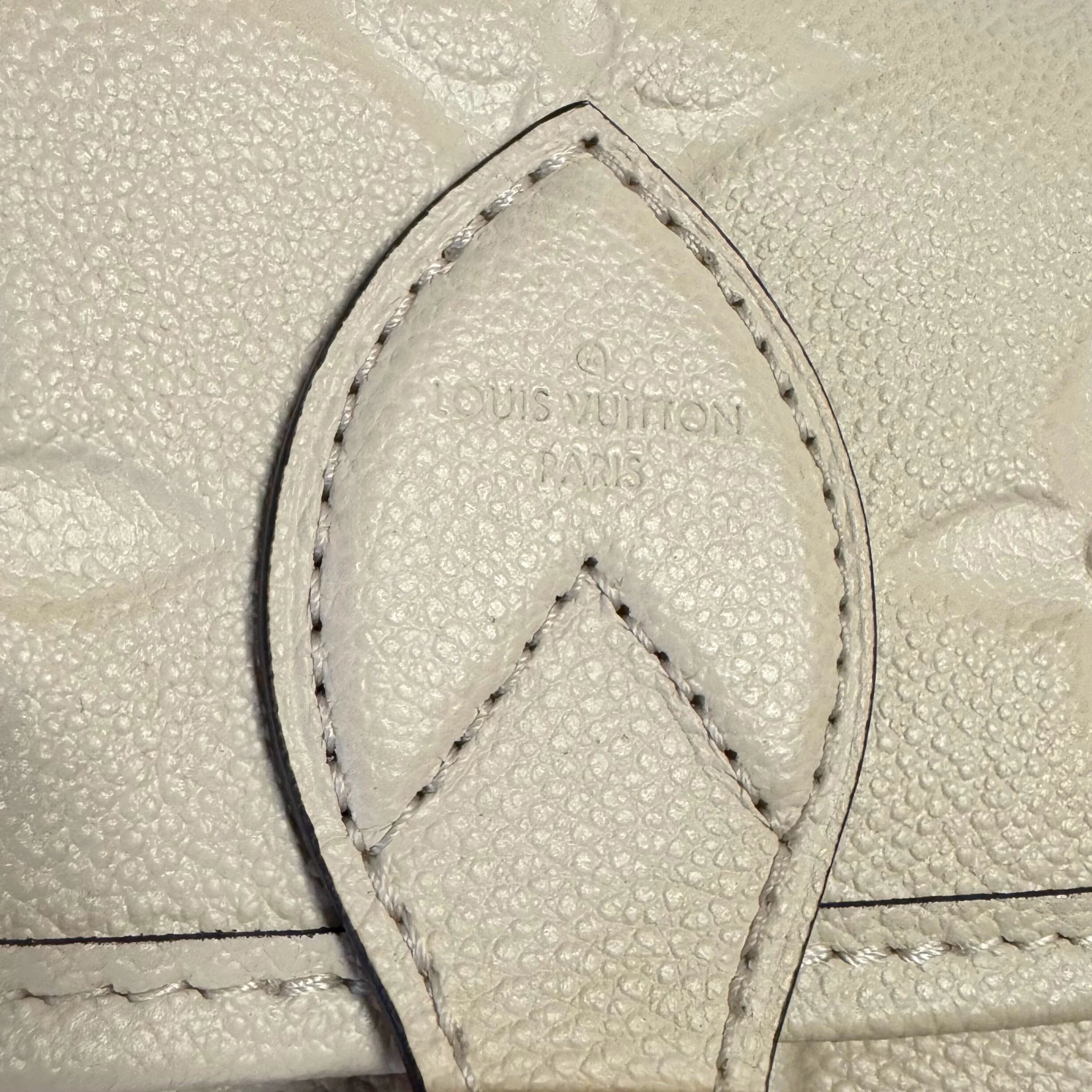 Louis Vuitton Giant Diane Monogram Leather Empreinte Shoulder Bag