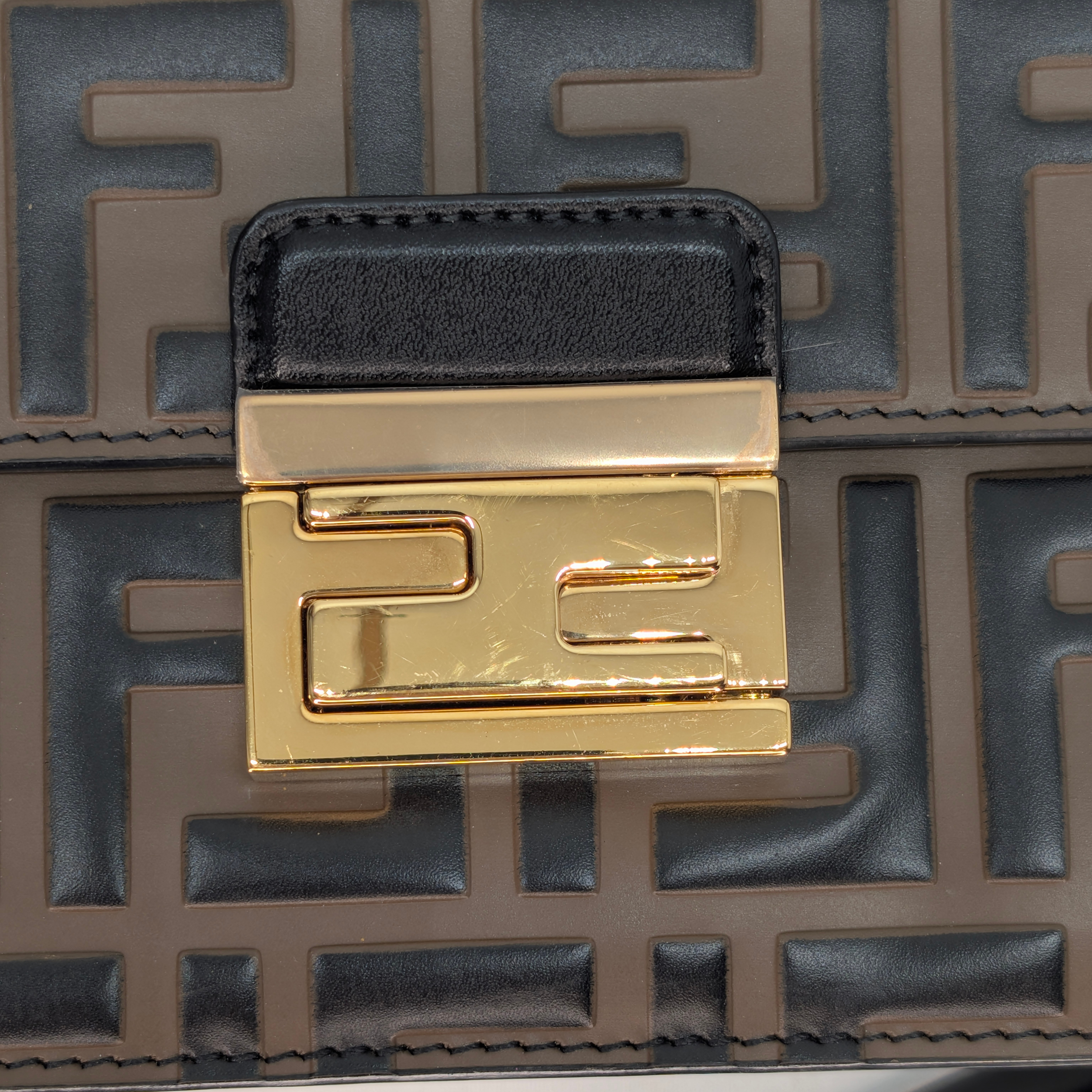 Fendi Kan U Crossbody Small Bag