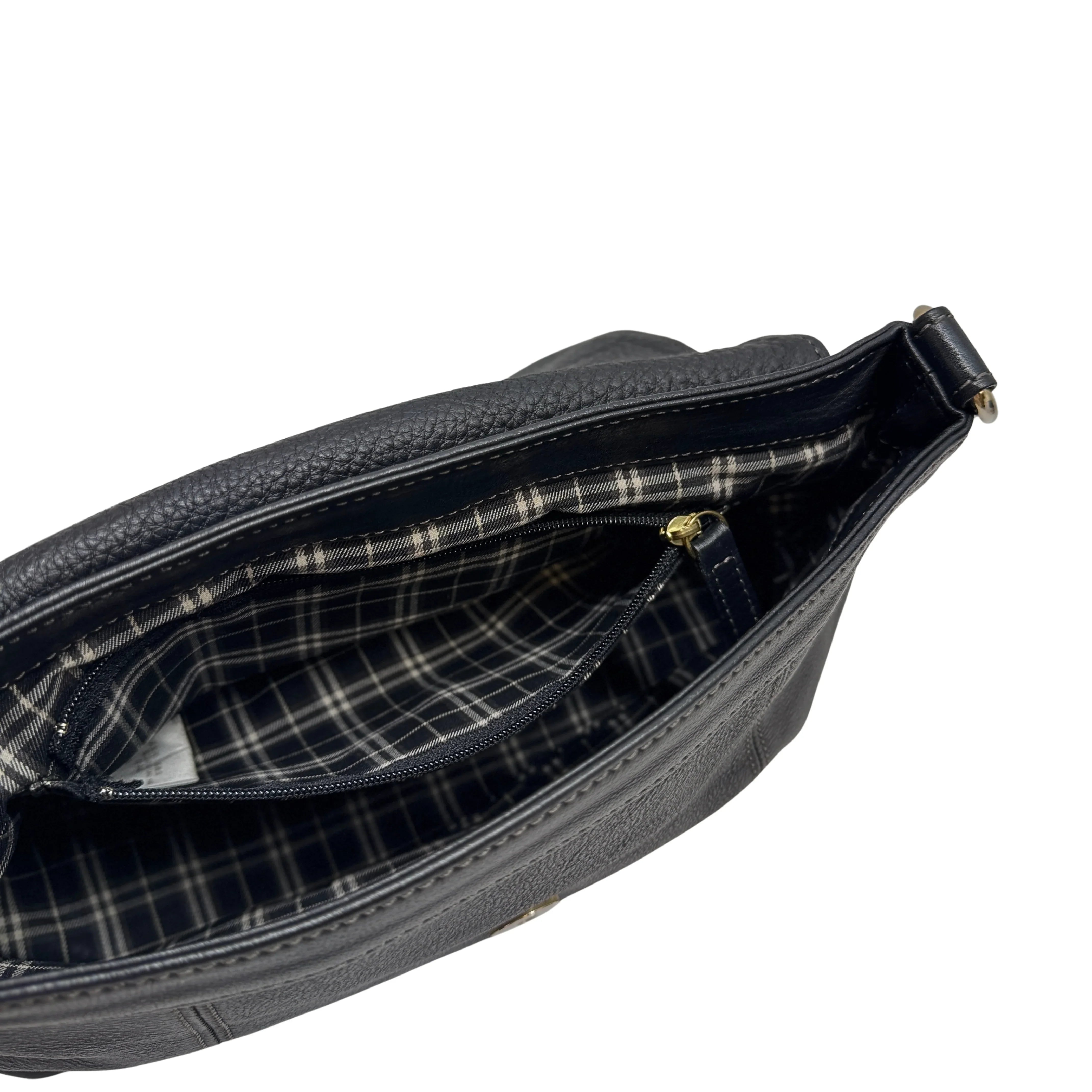 Burberry Blue Label Crossbody Bag Leather Black - Lost Designer