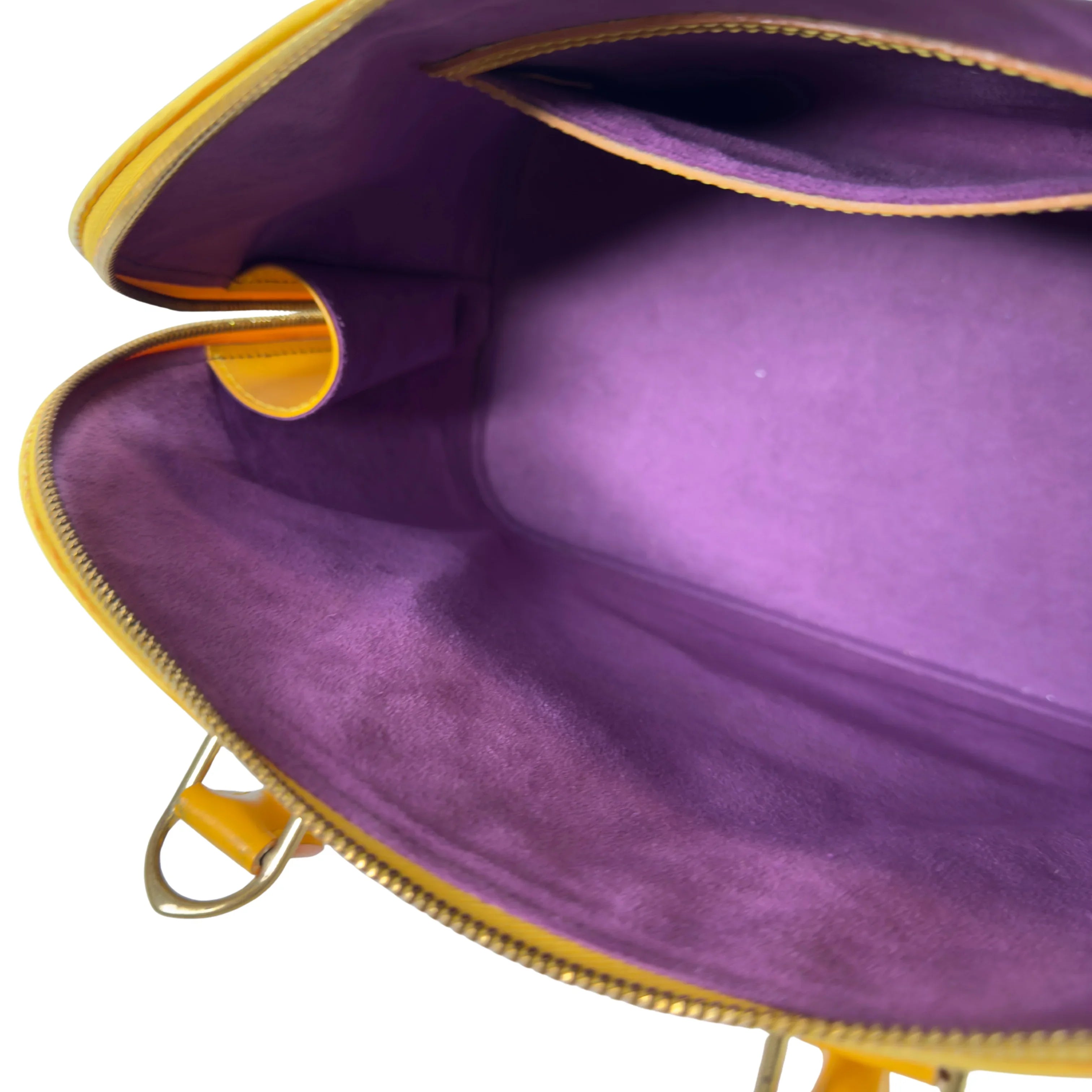 Louis Vuitton Epi Alma Shoulder Bag Yellow - Lost Designer