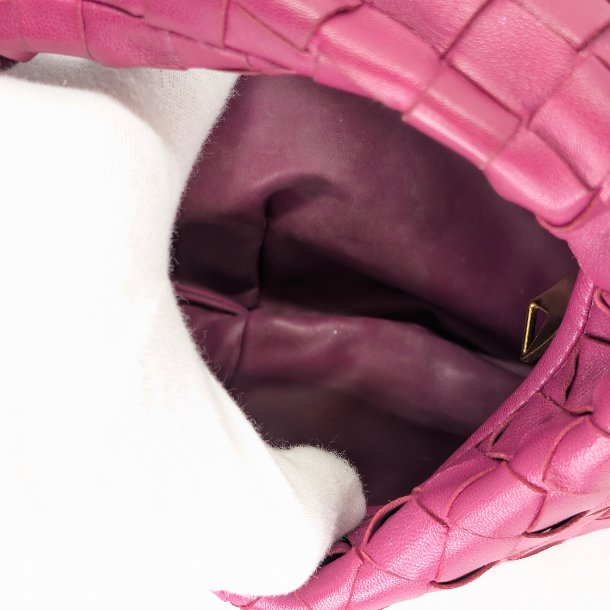 Bottega Veneta Mini Jodie Handbag Pink