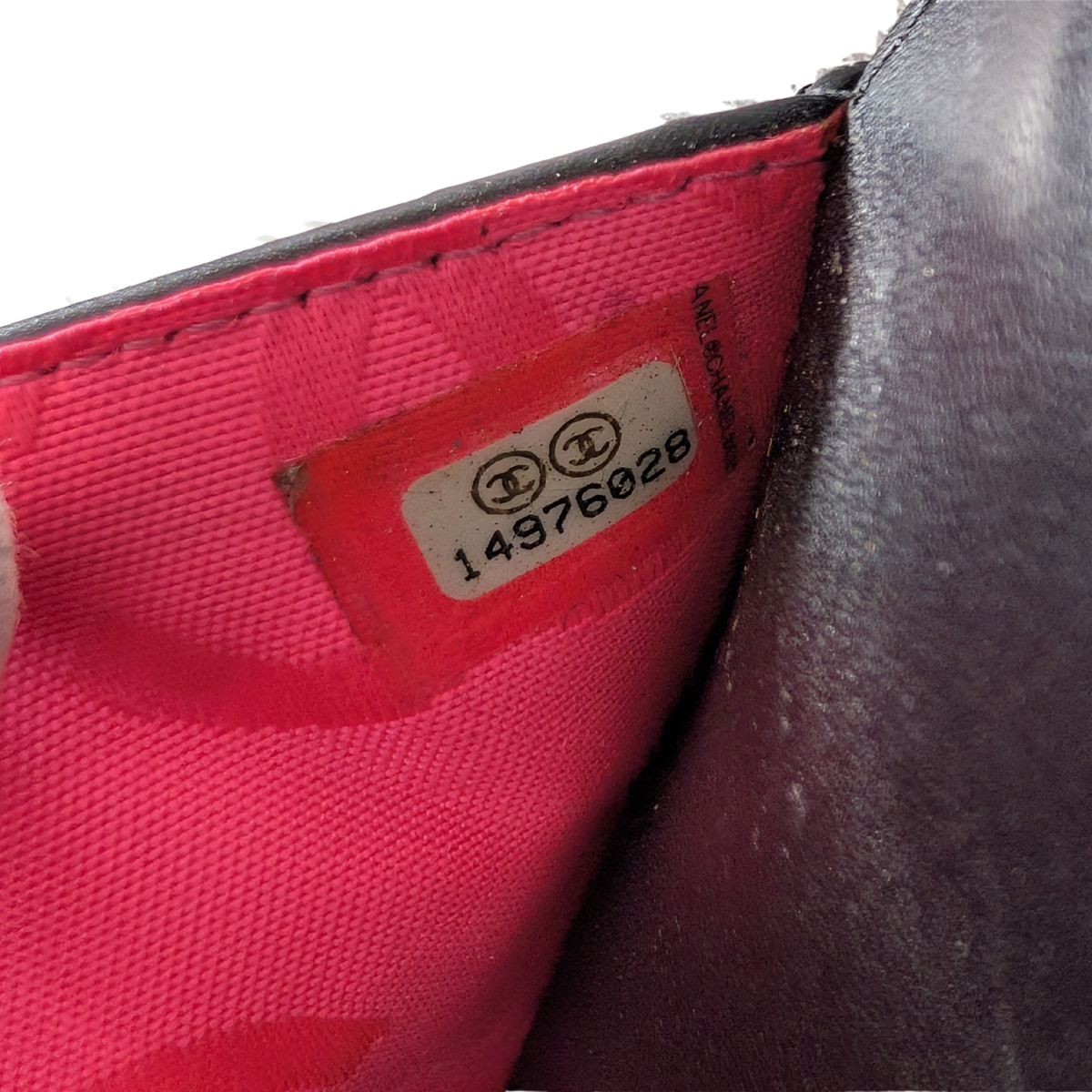 Chanel Wallet on Chain WOC Cambon Black