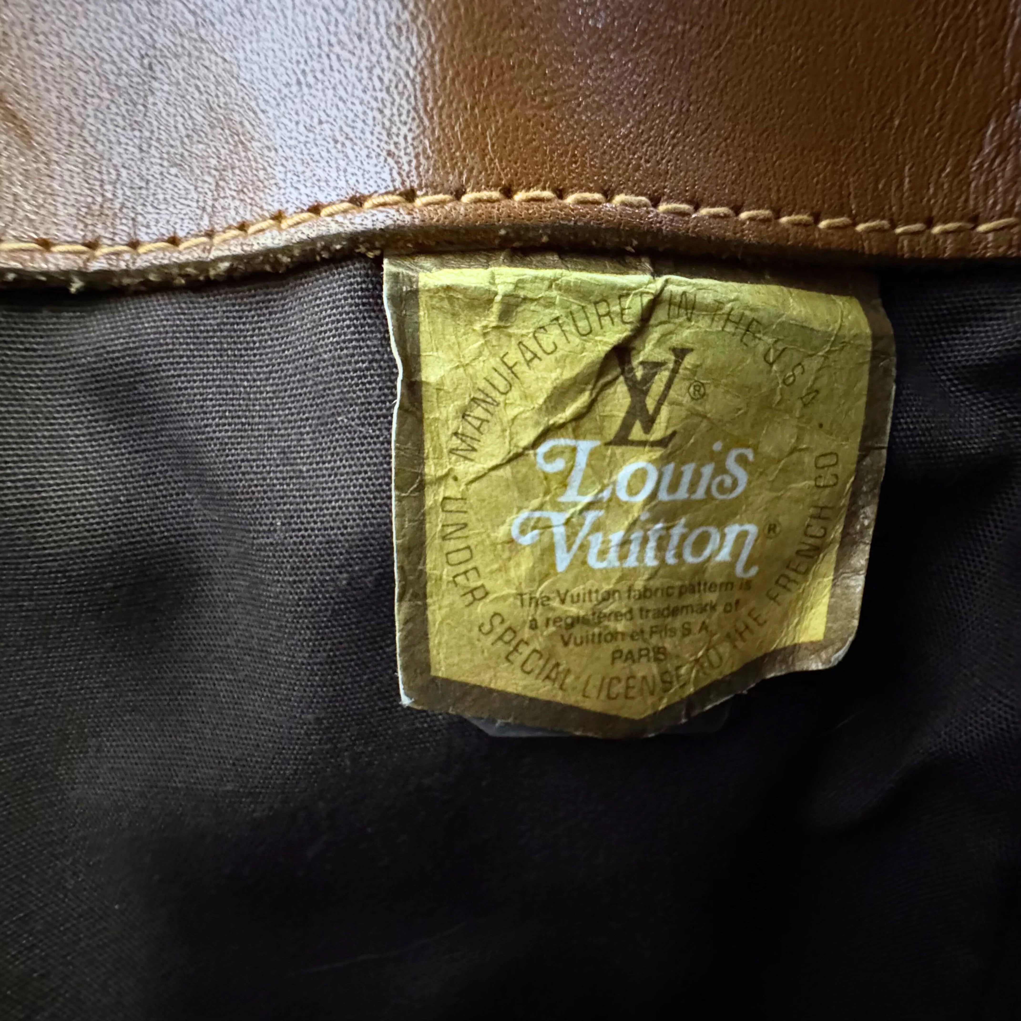 Louis Vuitton French Monogram Company Petit Marais Bucket Bag