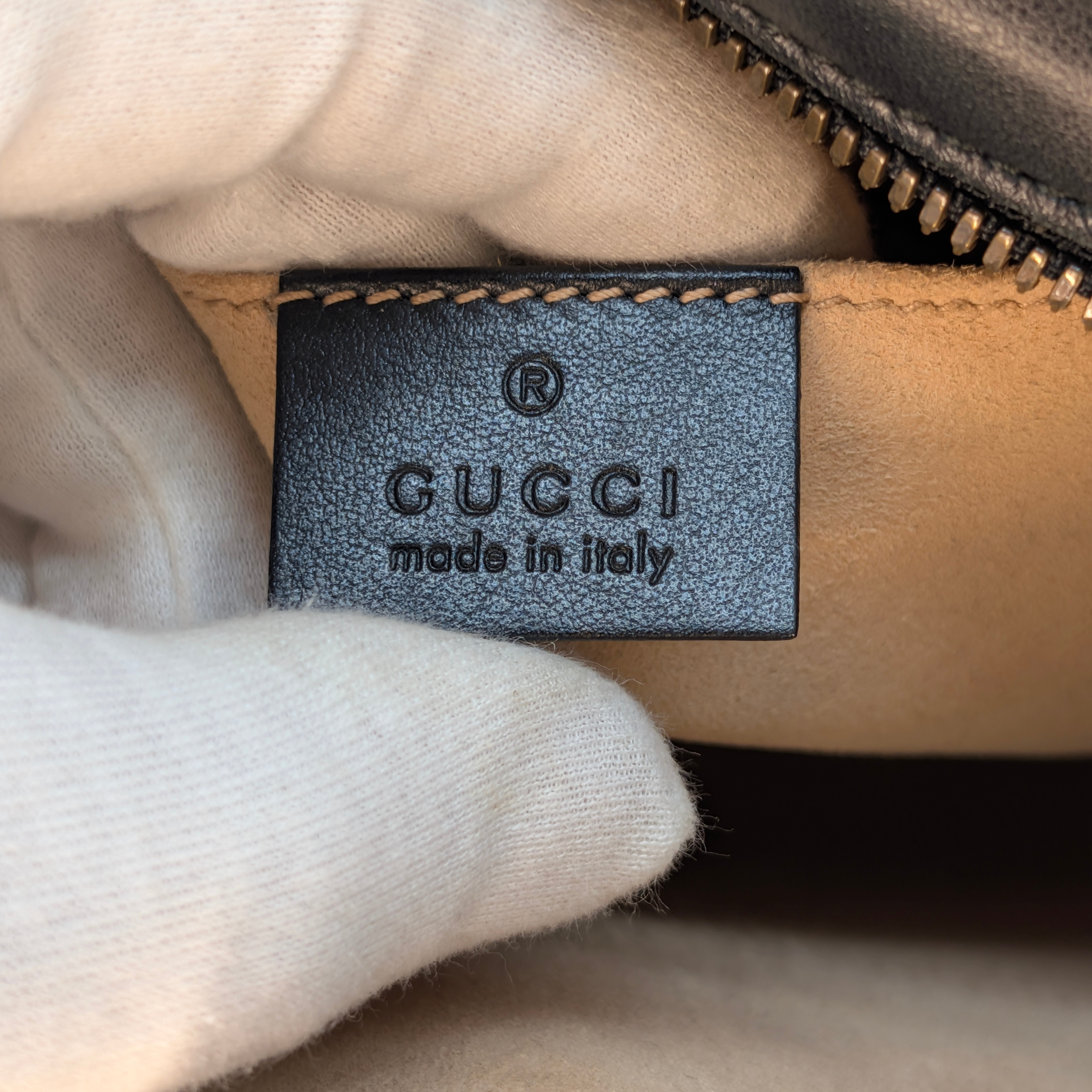 Gucci GG Marmont Small Camera Shoulder Bag Black