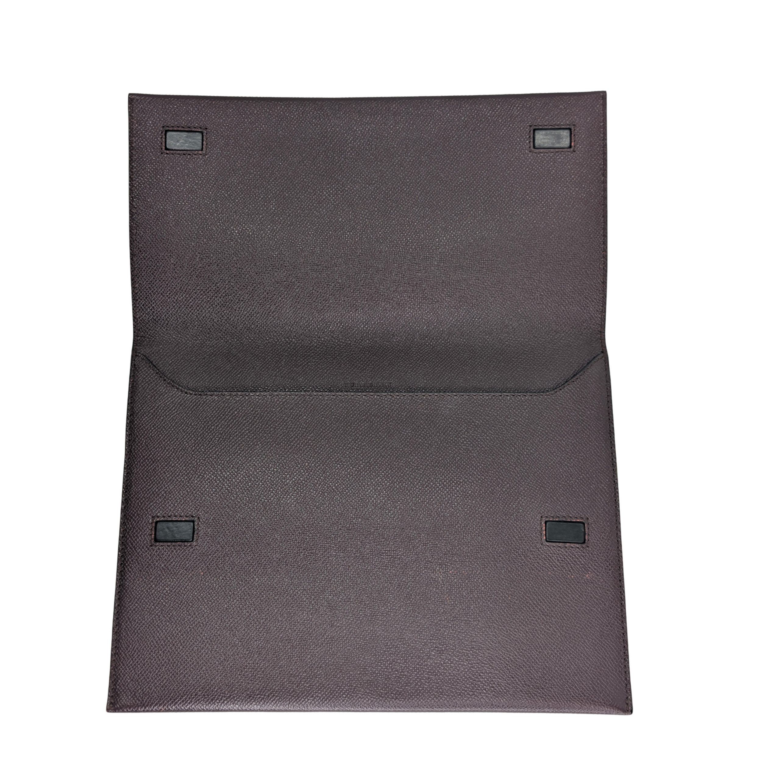 Burberry London Classic Envelope Clutch Blackcurrent