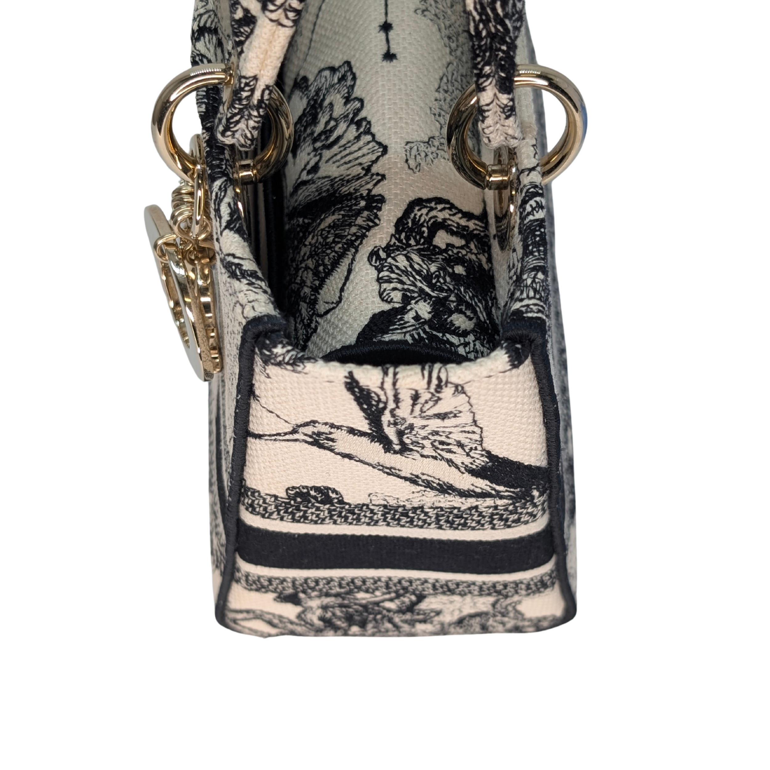 Dior Lady D-Lite Medium Toile de Jouy Zodiac Bag