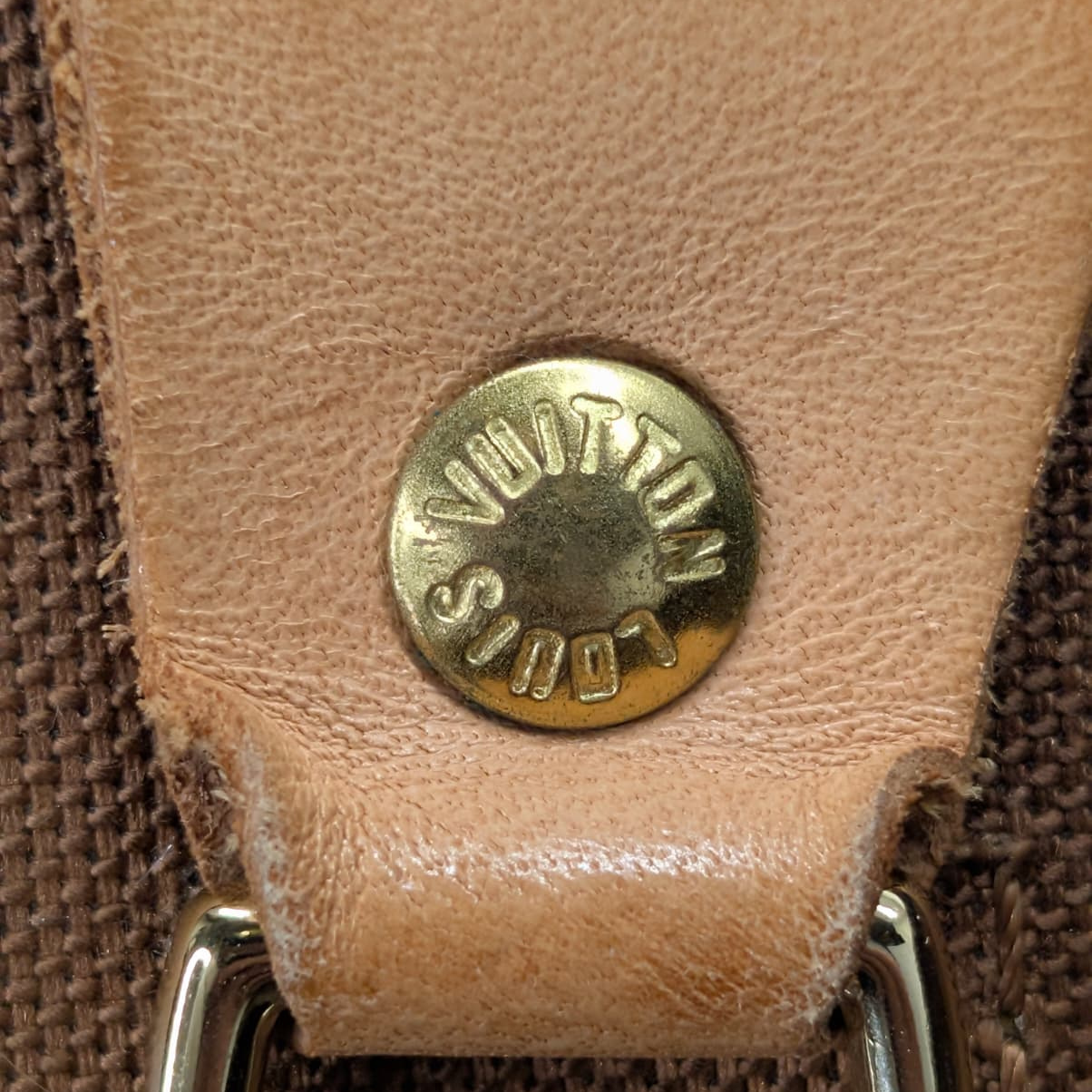 Louis Vuitton Monogram Keepall Bandoulière 50 Duffle Bag Brown