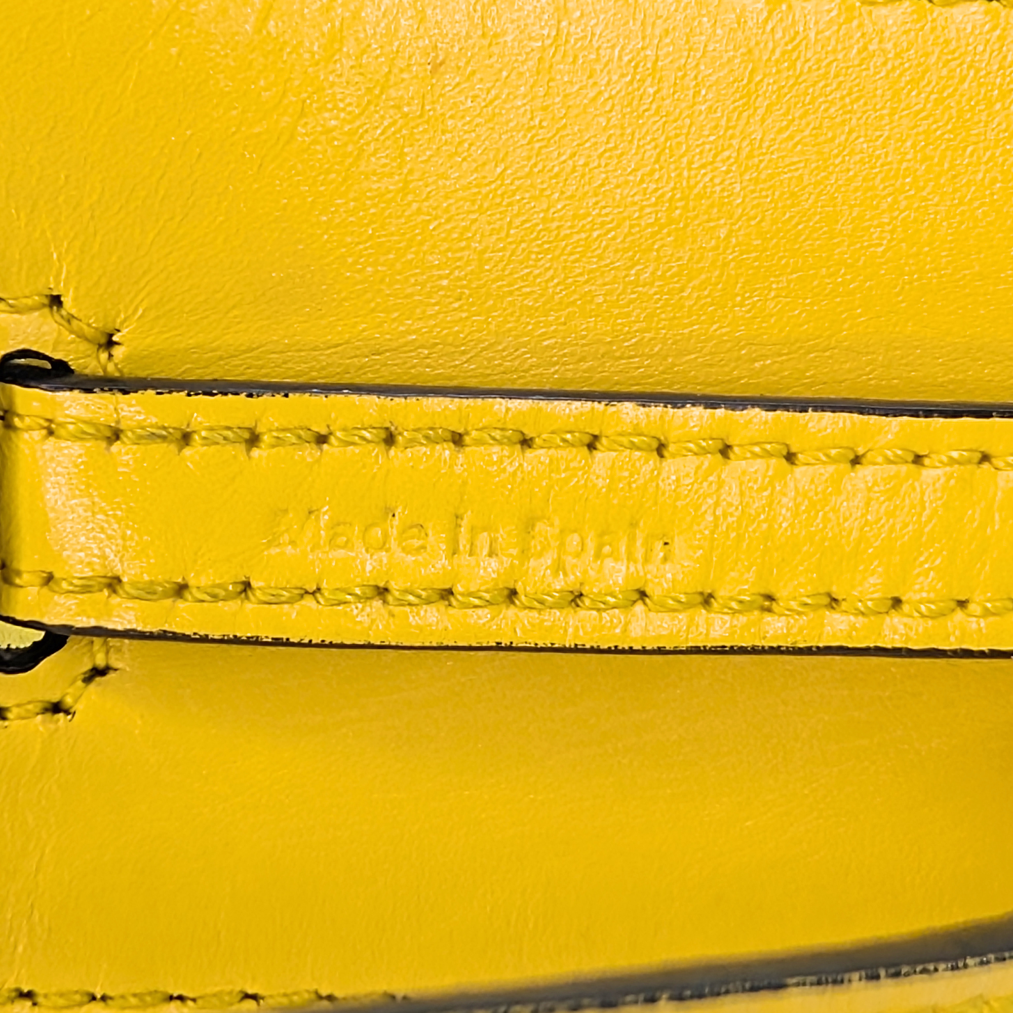 Loewe Mini Lazo Bag Yellow