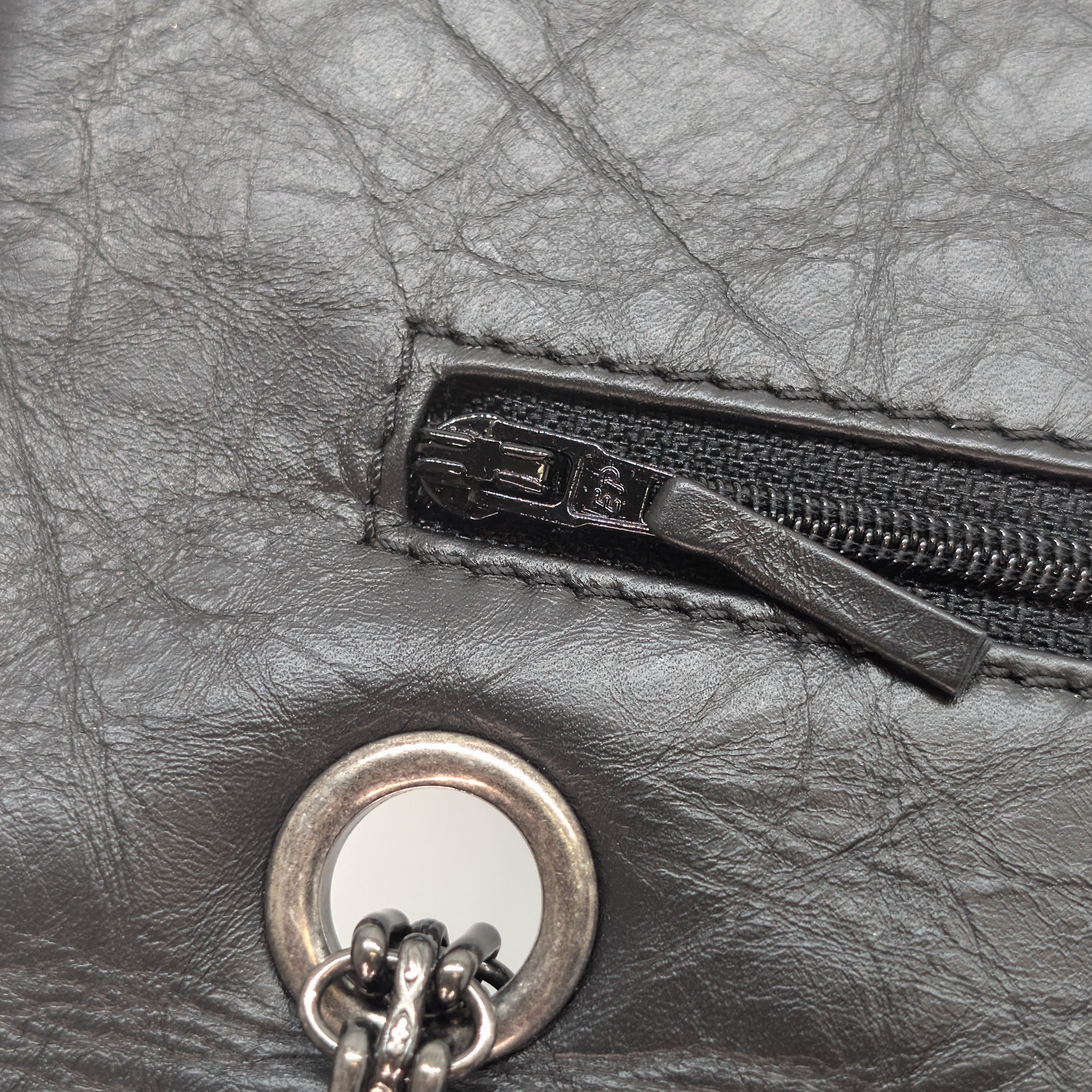 Chanel Chanel 2.55 Reissue 227 Flap Bag 22 Series Black