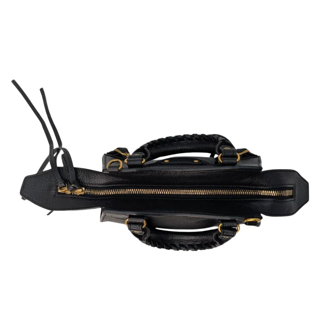 Balenciaga Neo Classic Gold Hardware Mini City Black - Lost Designer